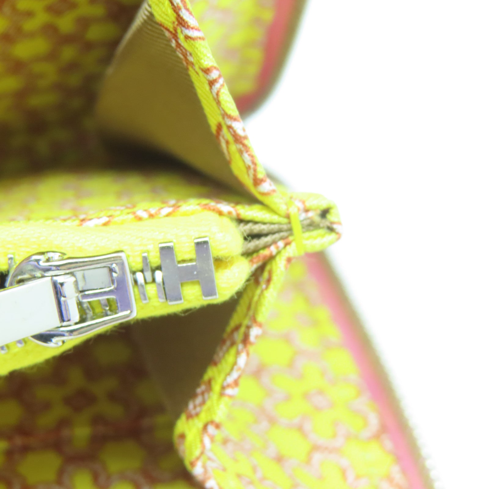 HERMES 【激減優惠】Epsom皮革Silk In Wallet銀扣長錢包Pink Bubblegum正粉紅色