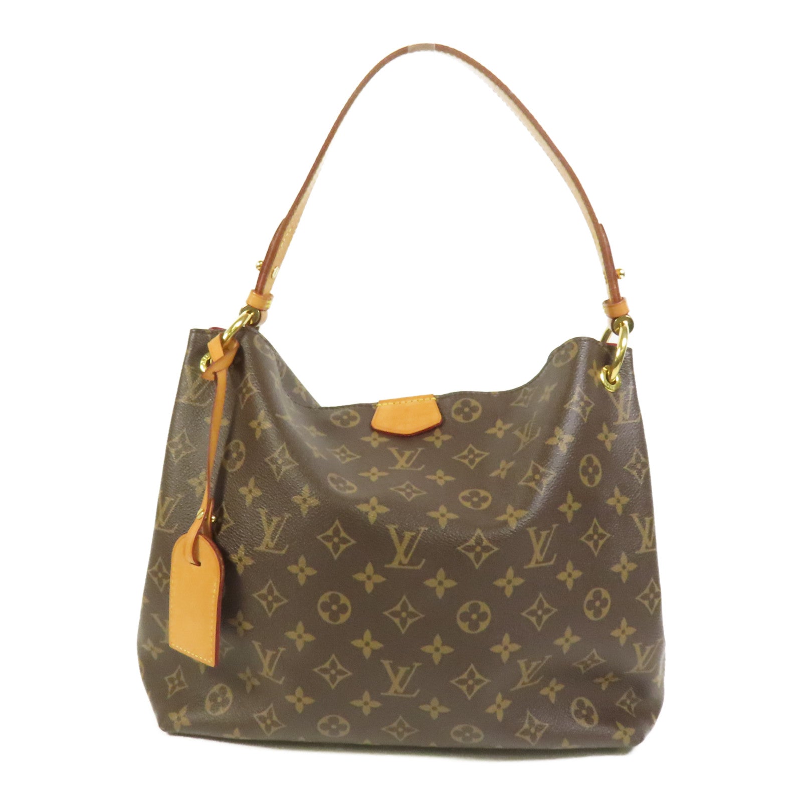 LOUIS VUITTON Monogram Graceful金扣肩背袋