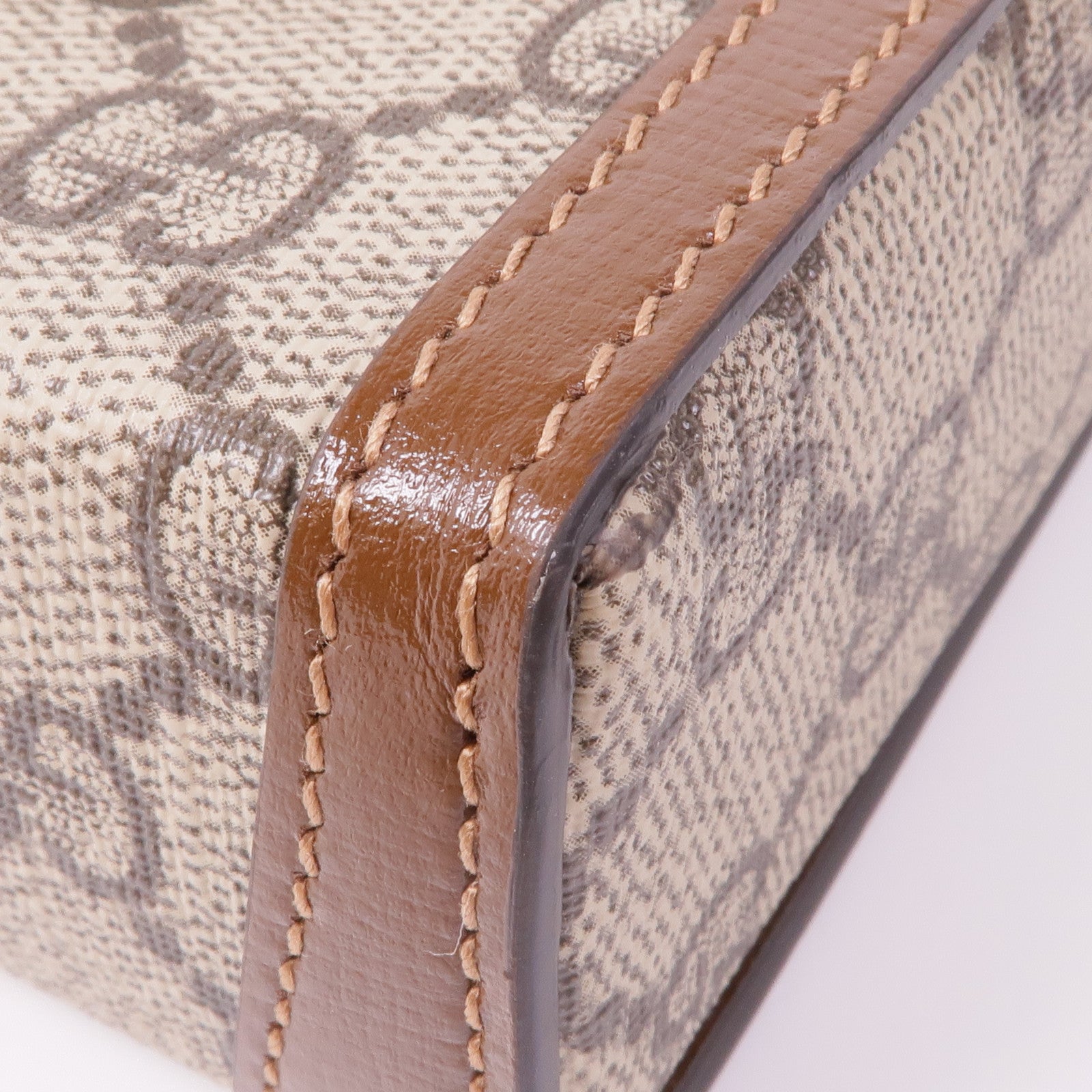 GUCCI 塗層帆布Horsebit 1955 Mini Bag金扣肩背袋