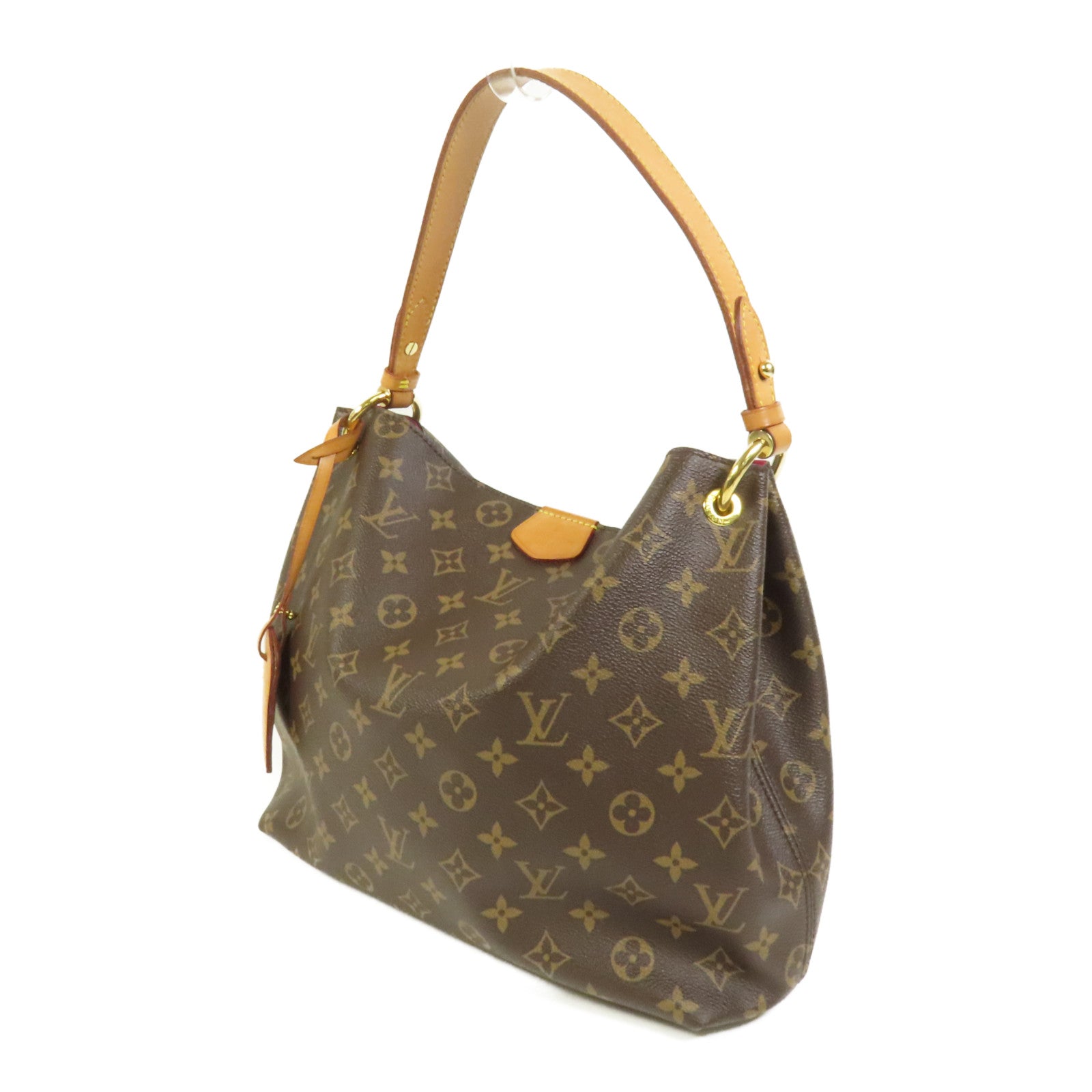 LOUIS VUITTON Monogram Graceful金扣肩背袋