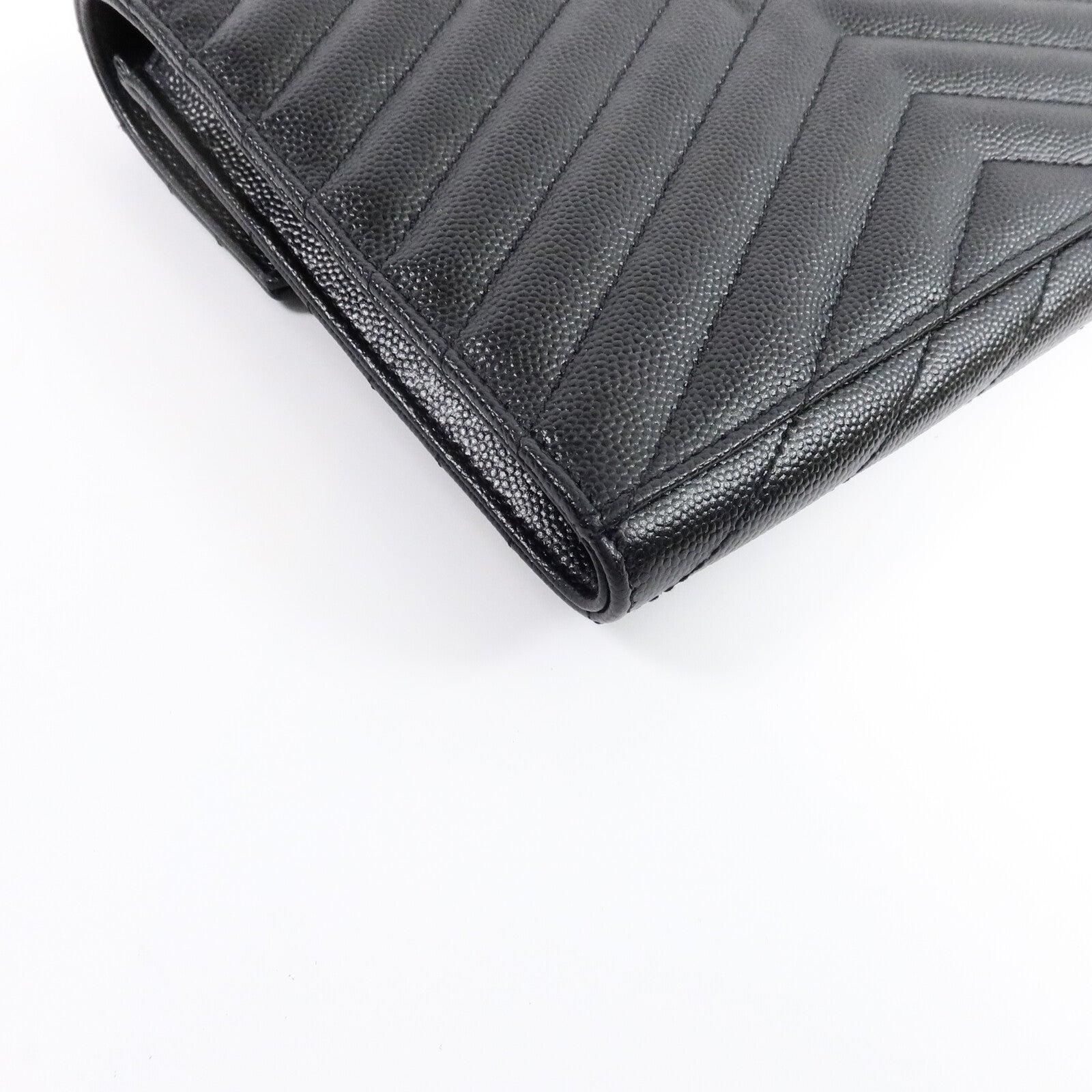 YVES SAINT LAURENT 牛皮皮革Pouch手拿包