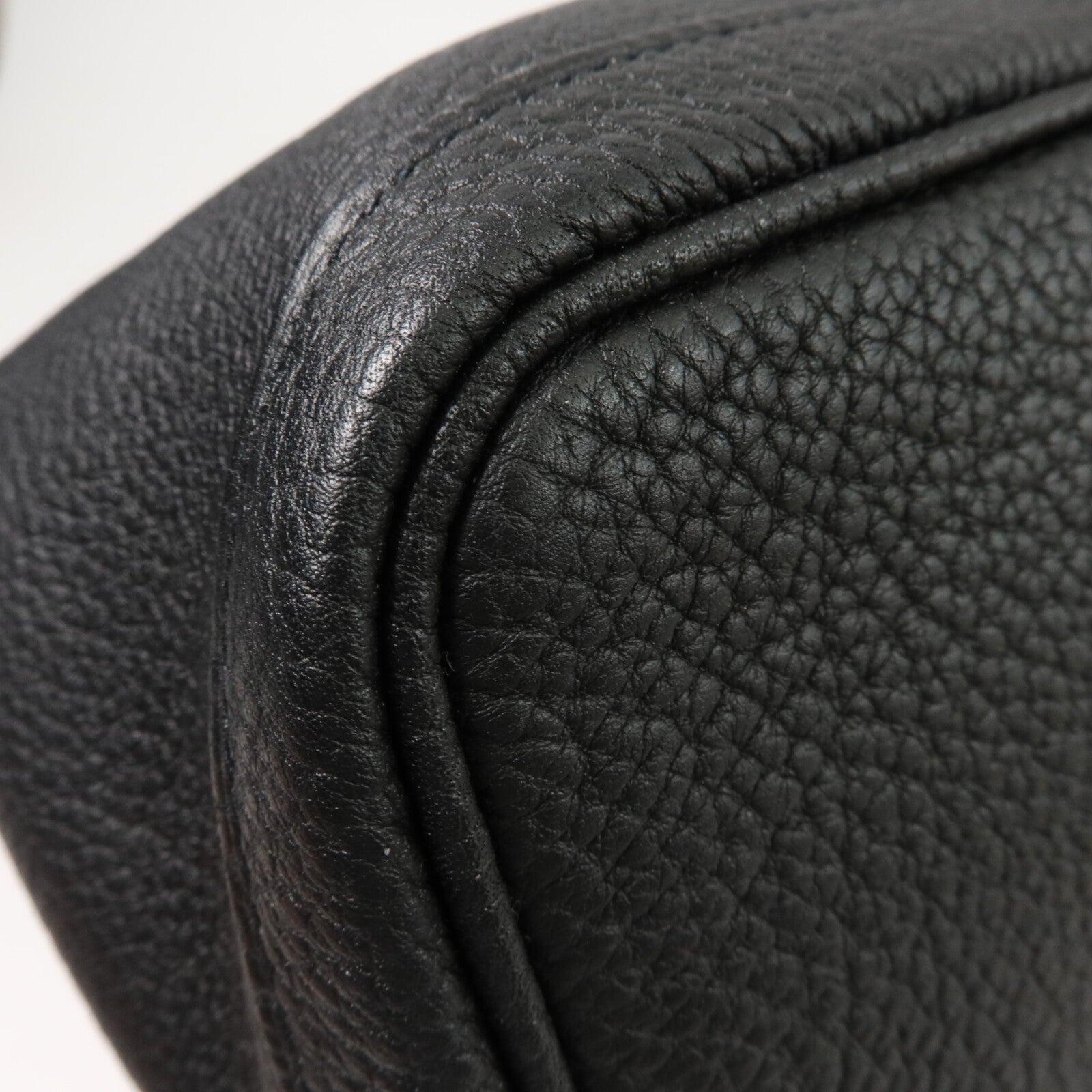 HERMES Negonda皮革Garden Party PM手挽袋Noir