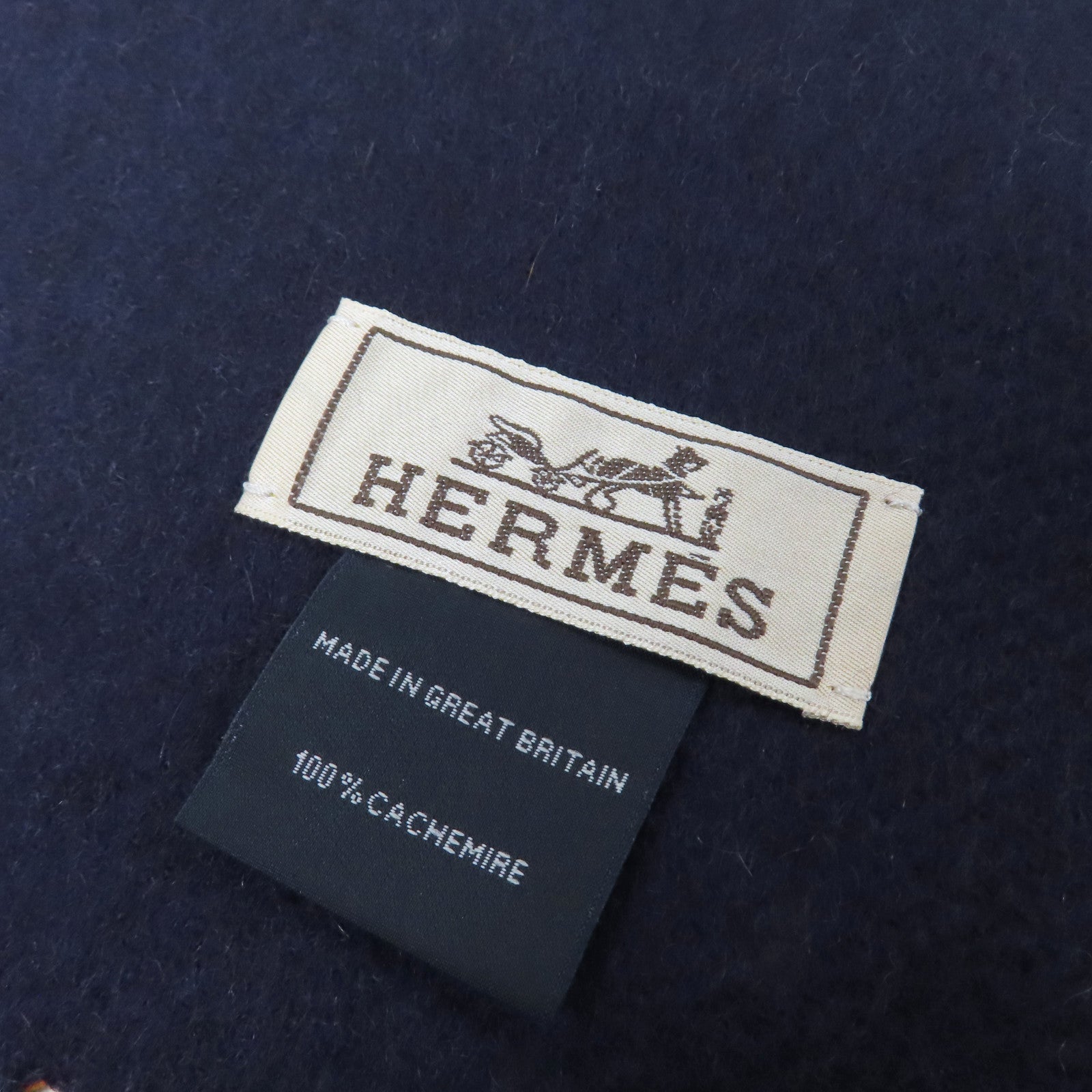 HERMES 羊絨Scarf圍巾紅色