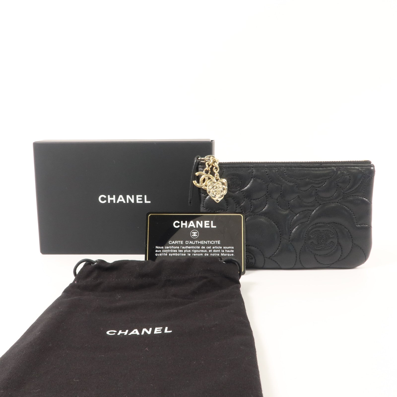 CHANEL 羊皮皮革Coin Case零錢包