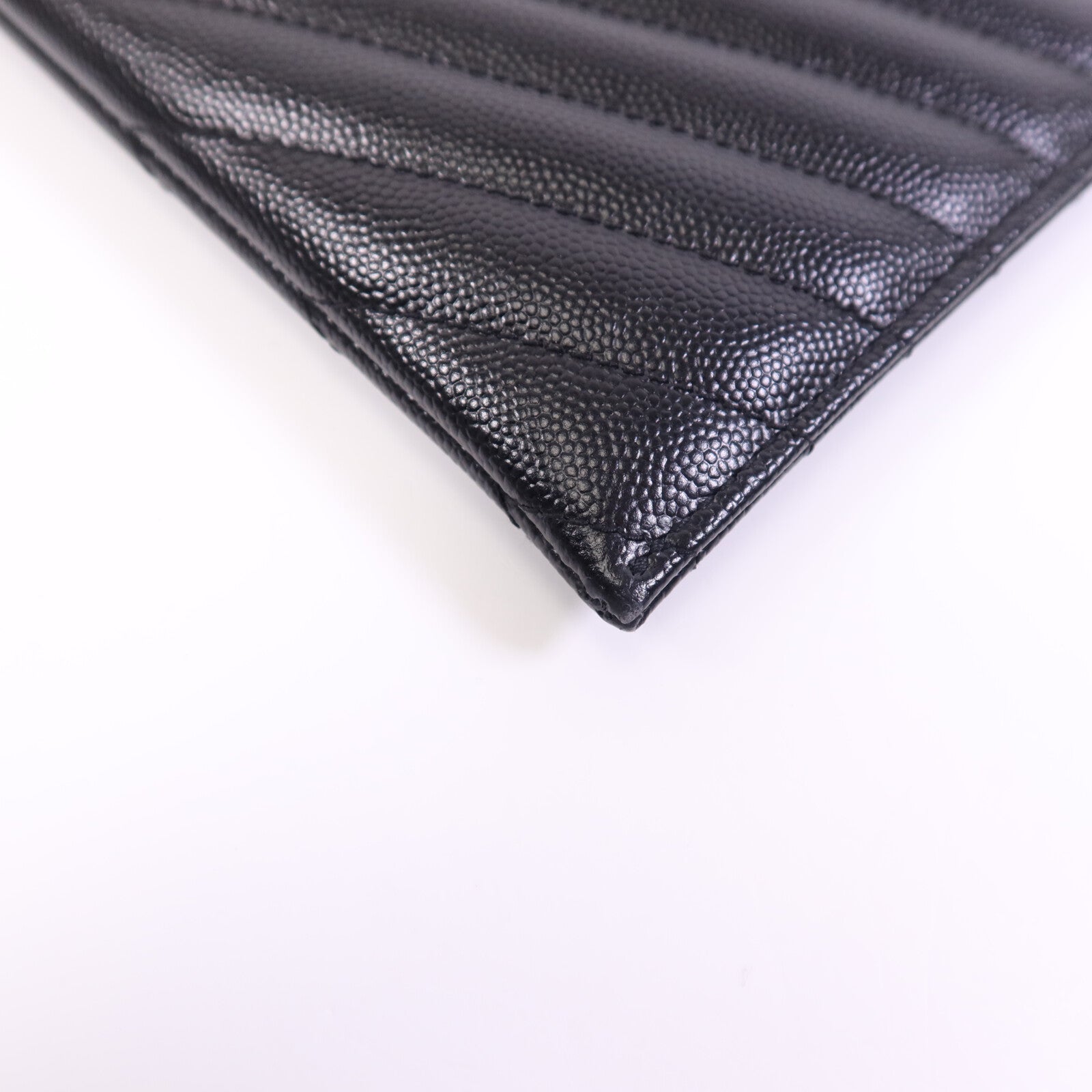 YVES SAINT LAURENT 牛皮皮革Clutch Bag金扣手拿包