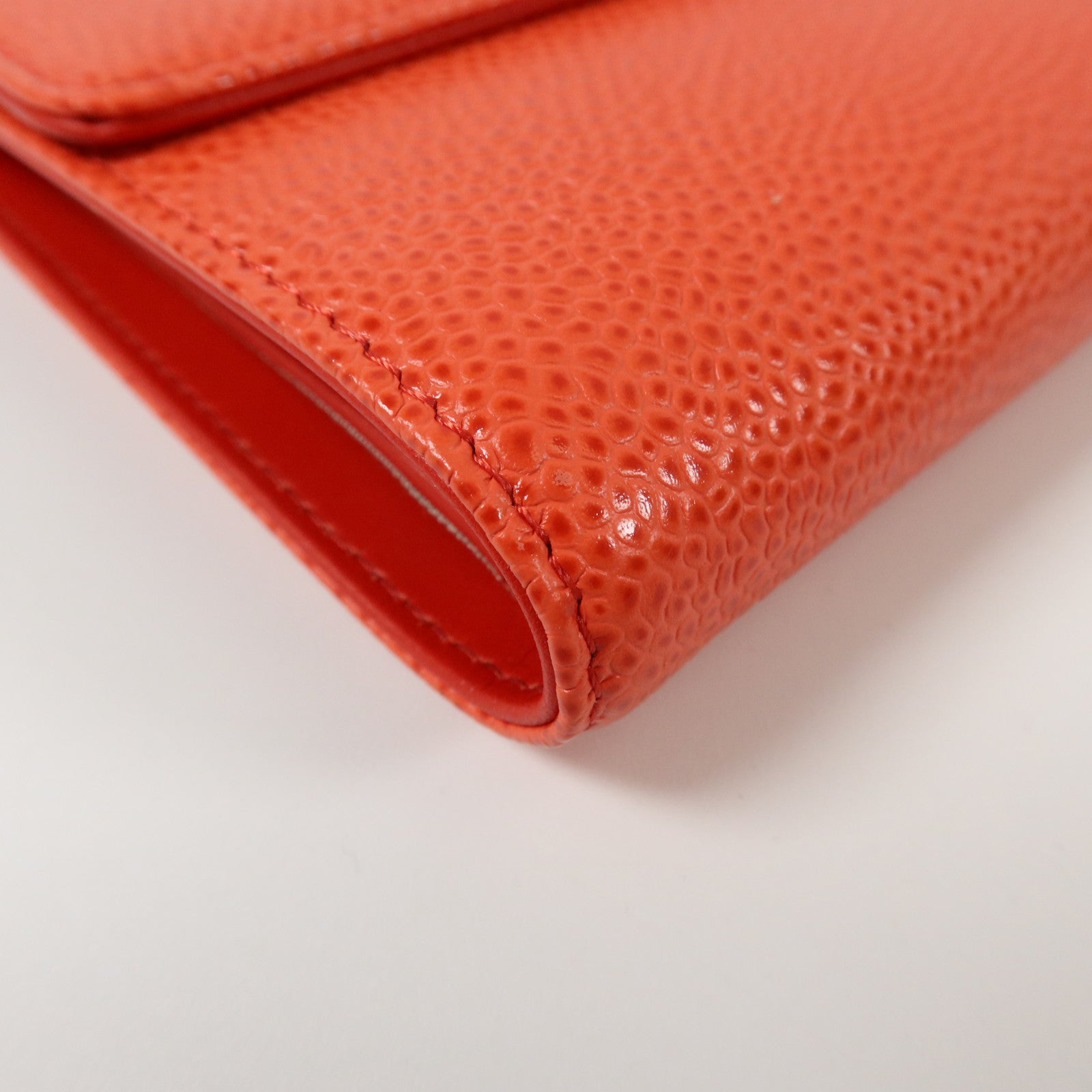 CHANEL 牛皮皮革Timeless CC Flap Long Walle銀扣長錢包
