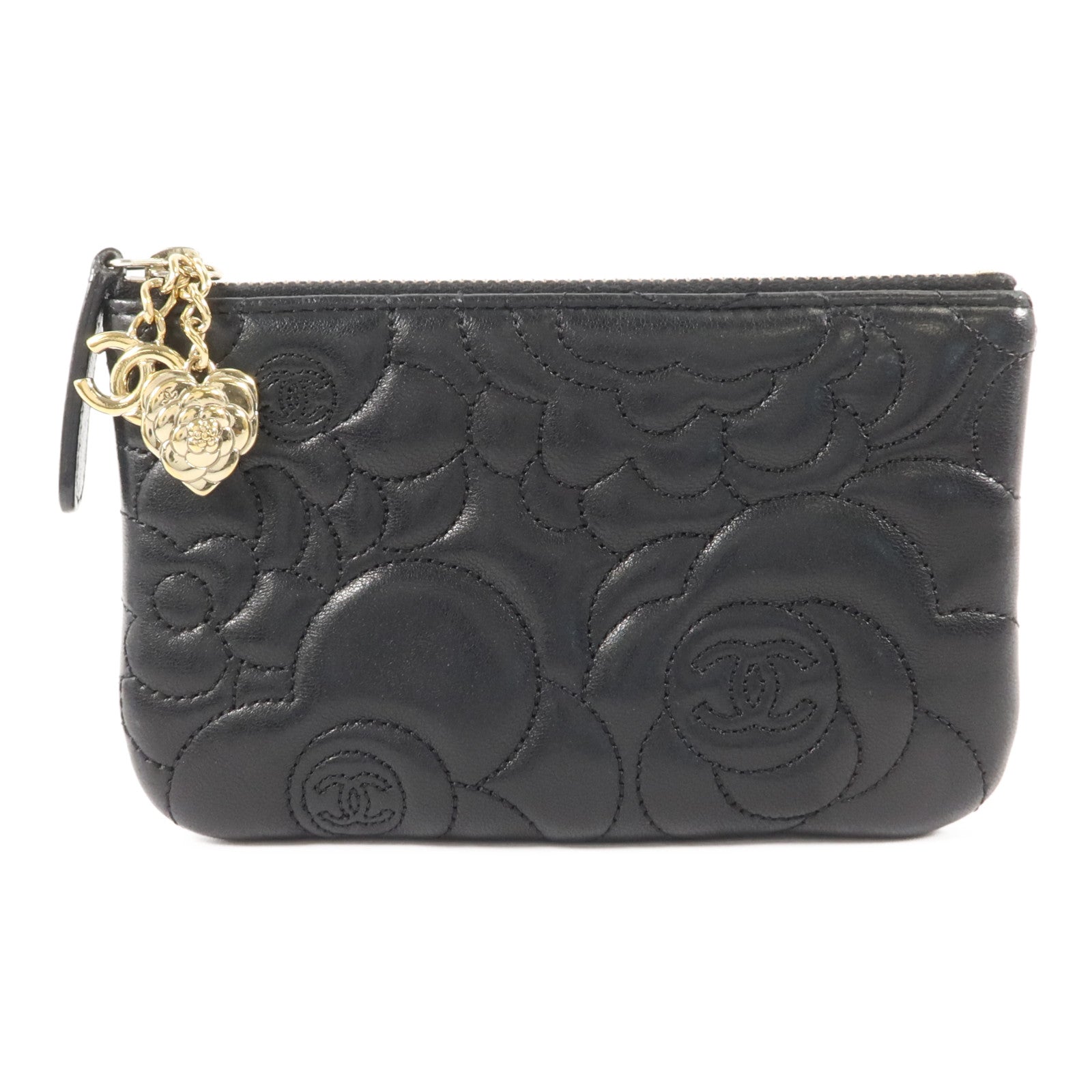 CHANEL 羊皮皮革Coin Case零錢包
