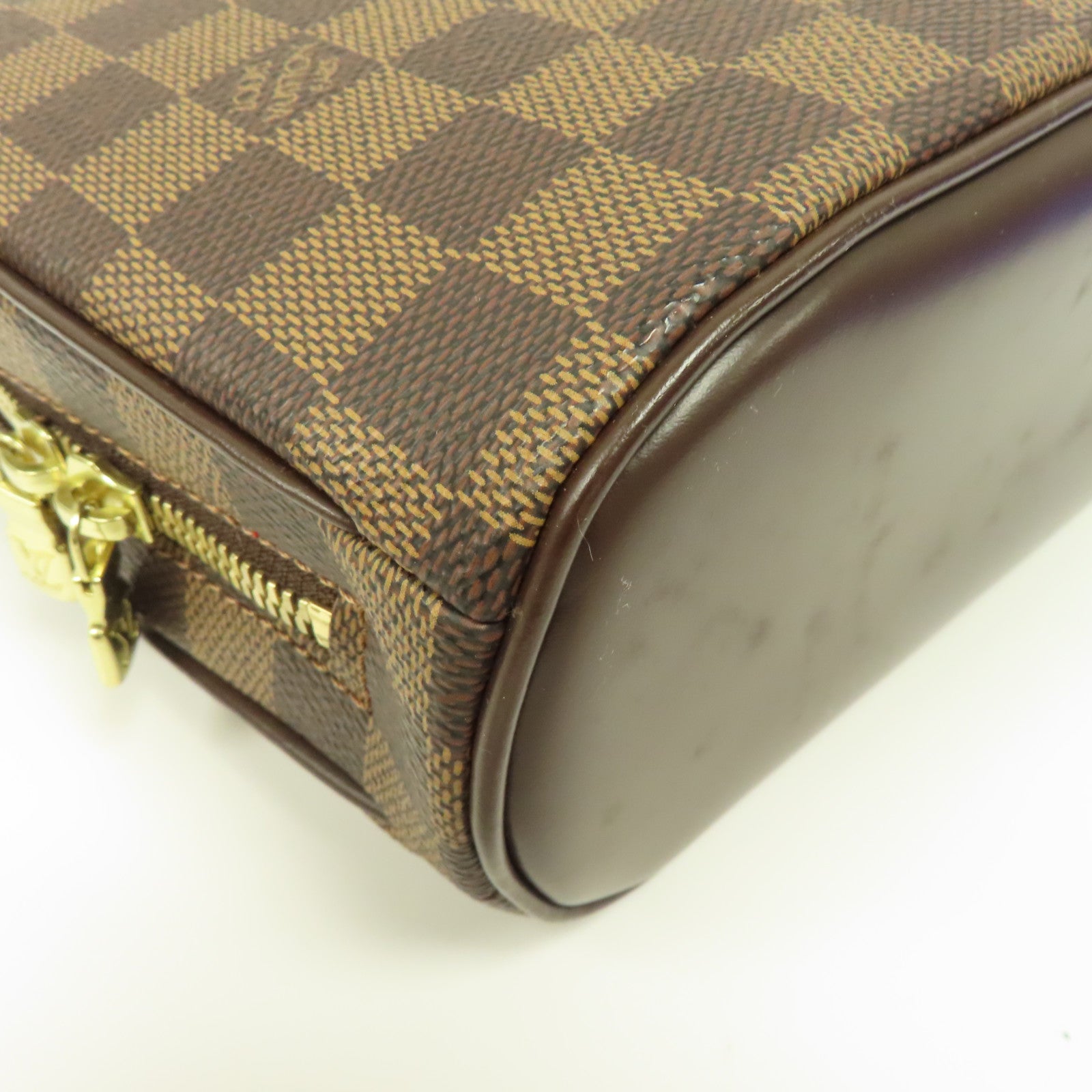 LOUIS VUITTON 【激減優惠】Damier Sarria Mini金扣手挽袋啡色
