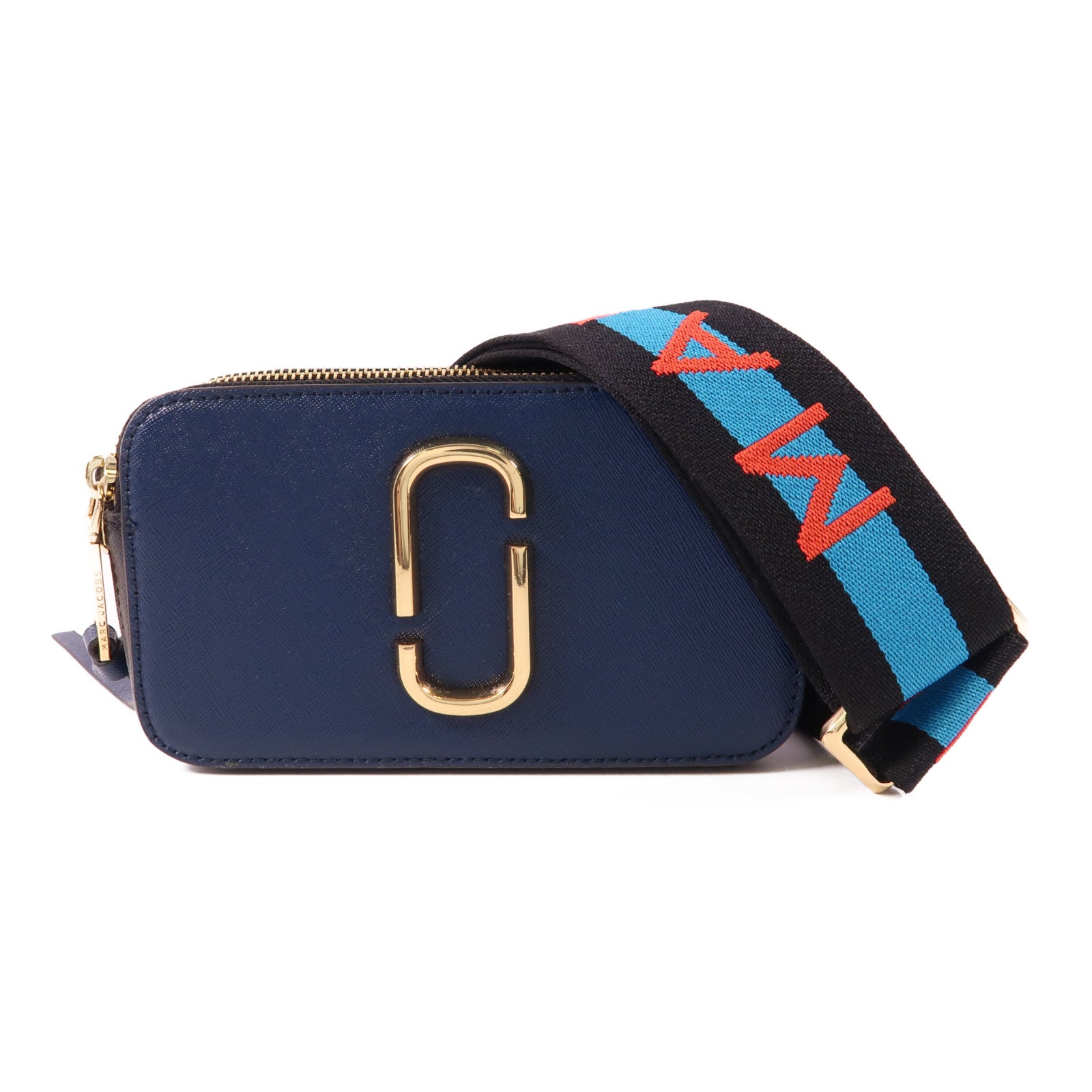 MARC JACOBS 牛皮皮革Shoulder Bag金扣肩背袋