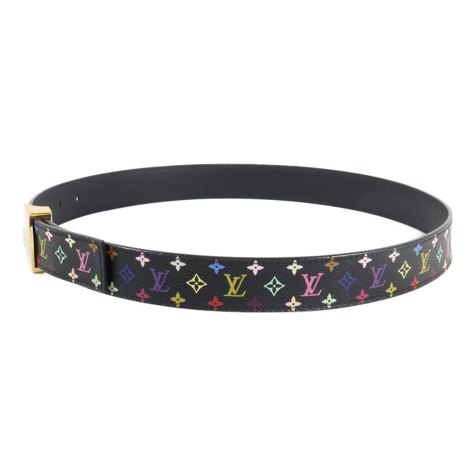 LOUIS VUITTON Monogram Multicolor LV X TM Belt腰帶
