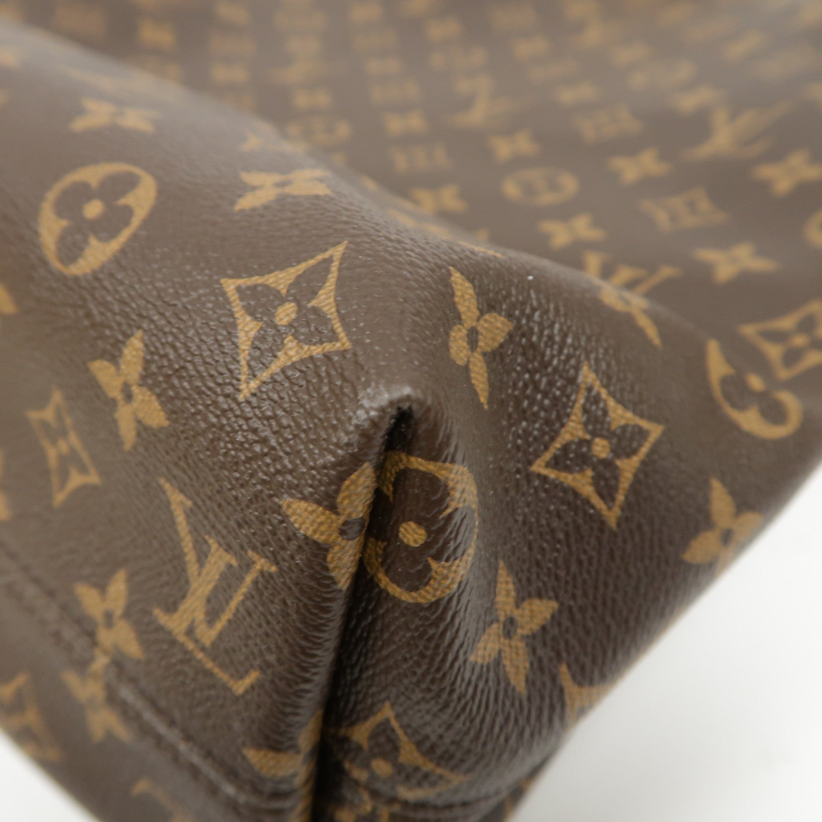 LOUIS VUITTON Monogram Graceful MM金扣肩背袋啡色