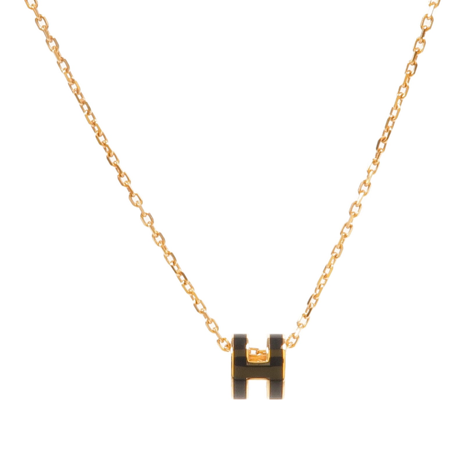 HERMES 金屬Mini Pop H項鍊