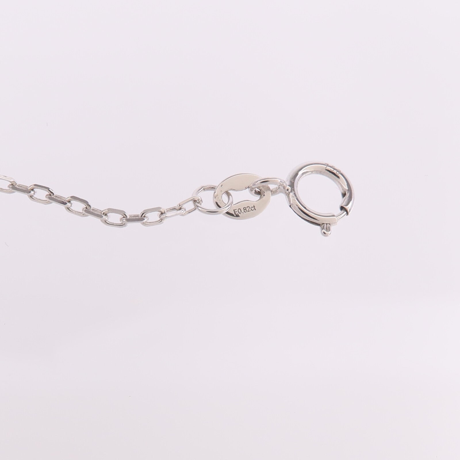JEWELRY 18K白金Emerald Diamond Necklace綠寶石/鑽石項鍊