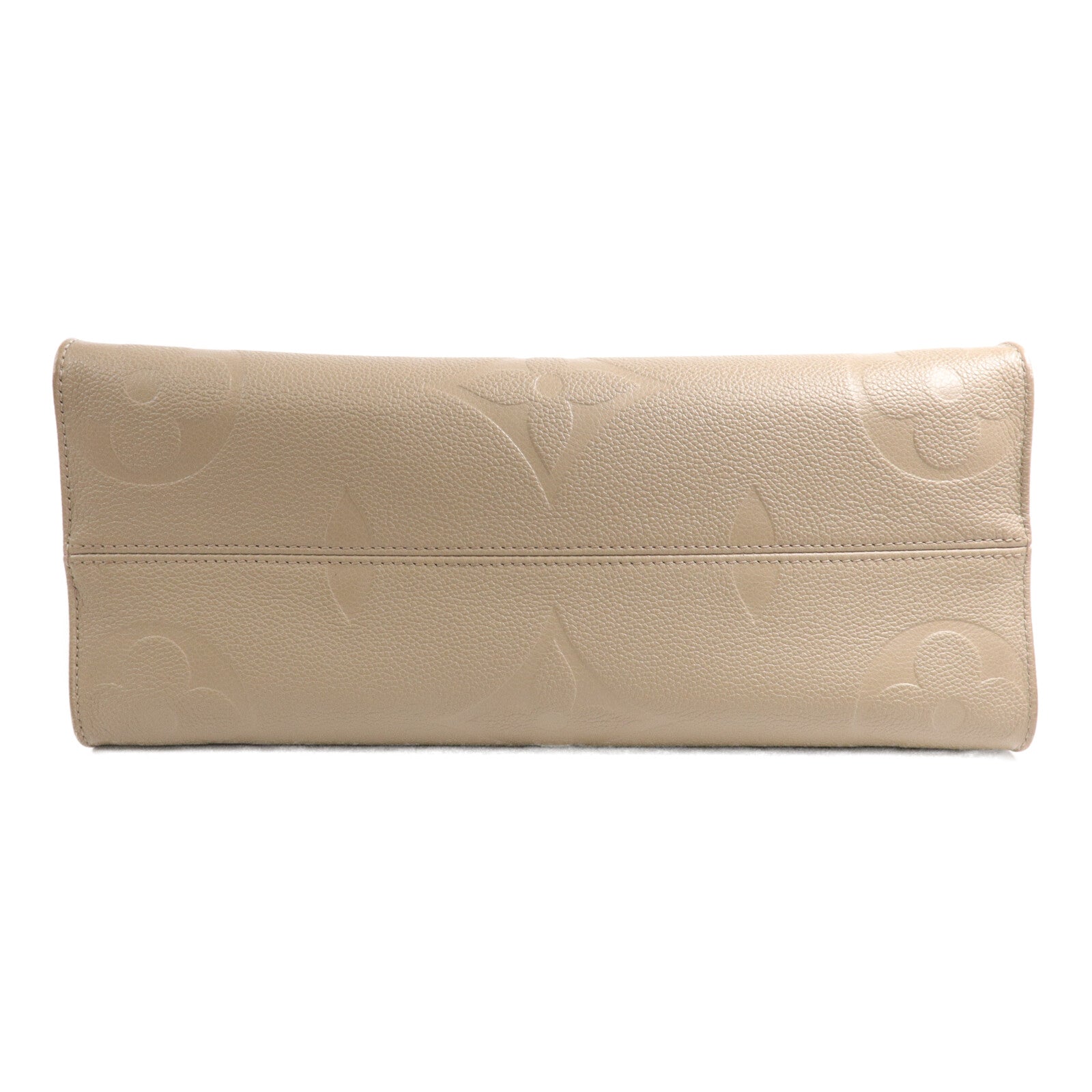 LOUIS VUITTON Monogram Empreinte On The Go MM金扣手挽肩背兩用袋