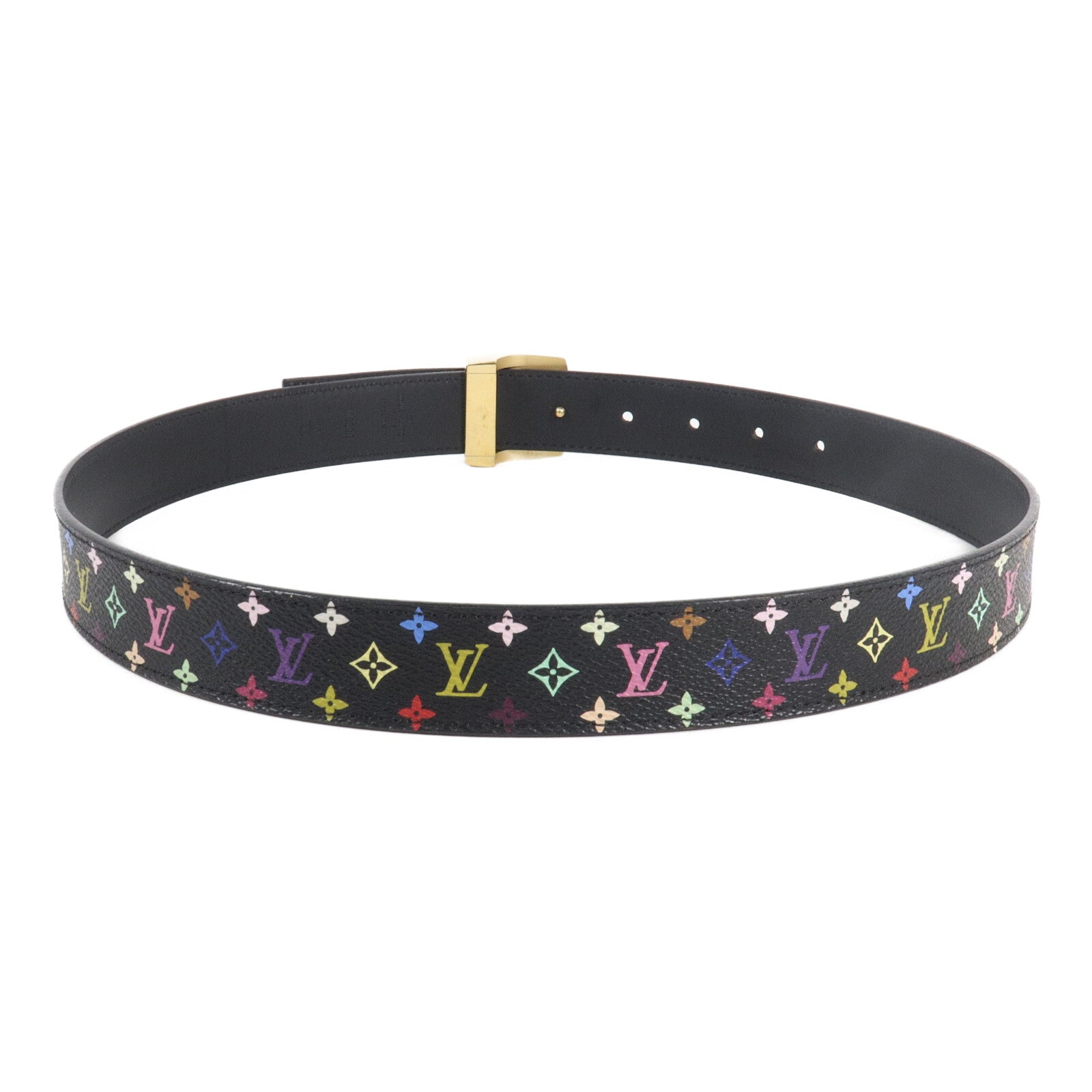 LOUIS VUITTON Monogram Multicolor LV X TM Belt腰帶