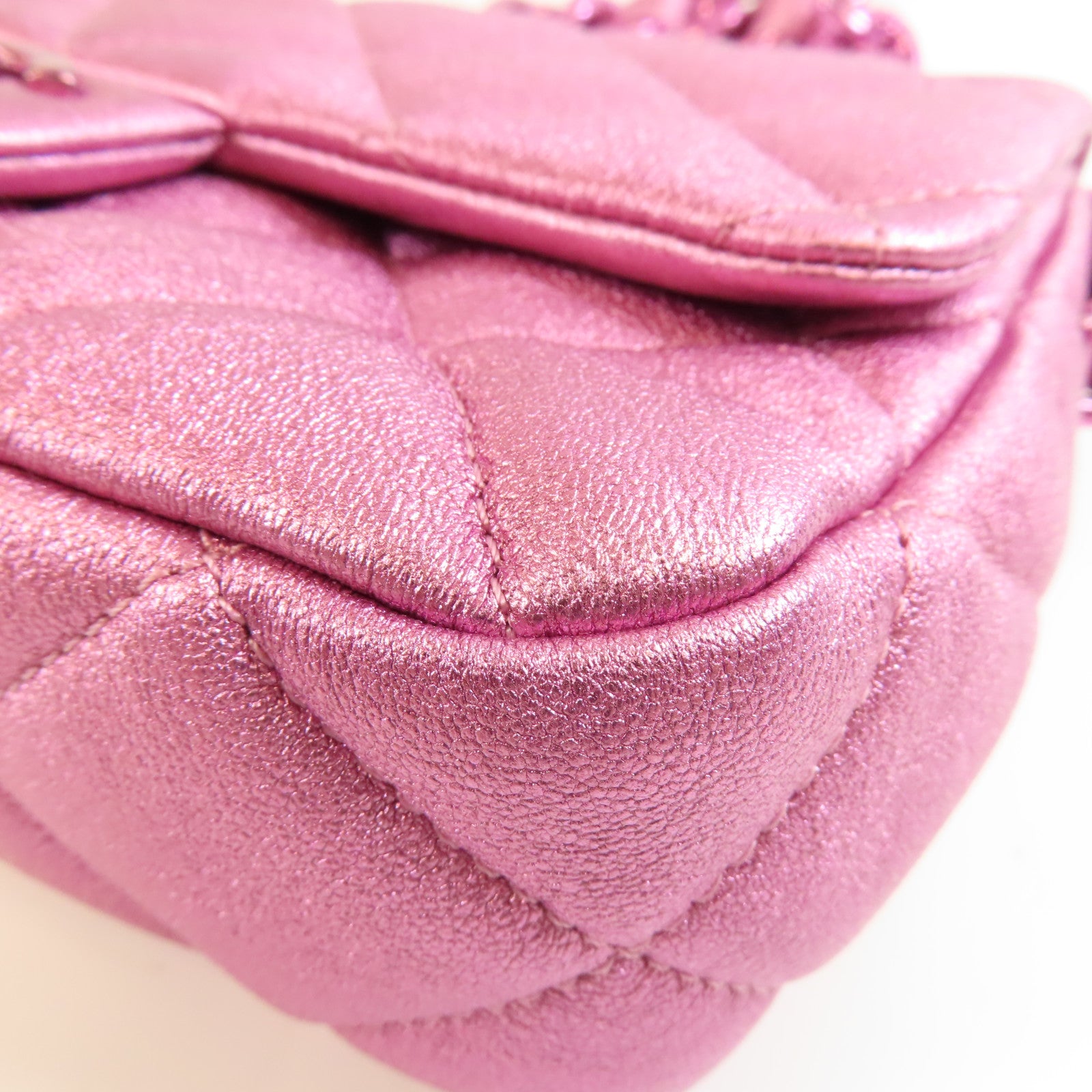 CHANEL 牛皮皮革Chain Shoulder Bag肩背袋