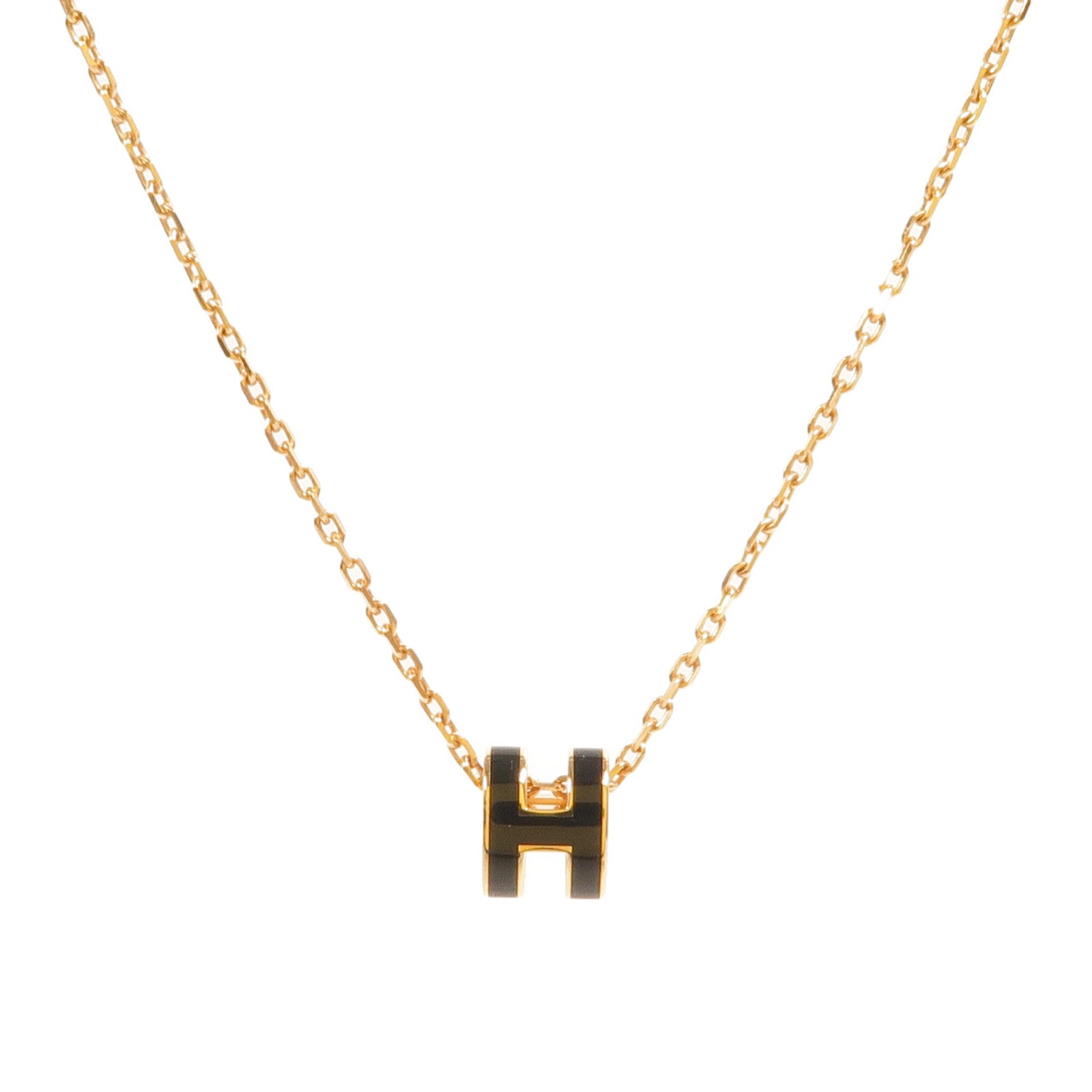 HERMES 金屬Mini Pop H項鍊