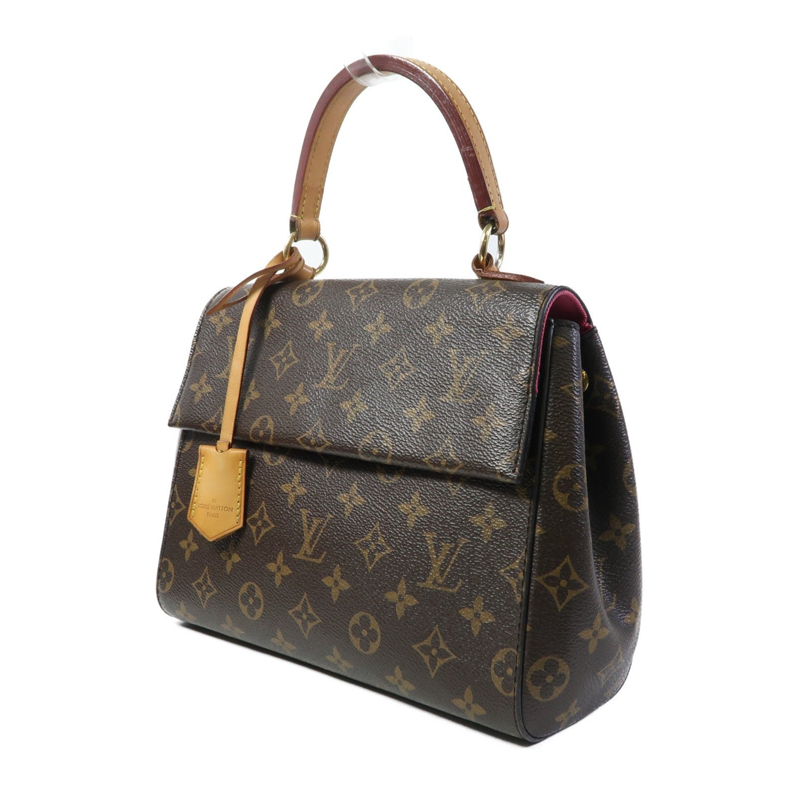 LOUIS VUITTON Monogram Cluny BB手挽肩背兩用袋