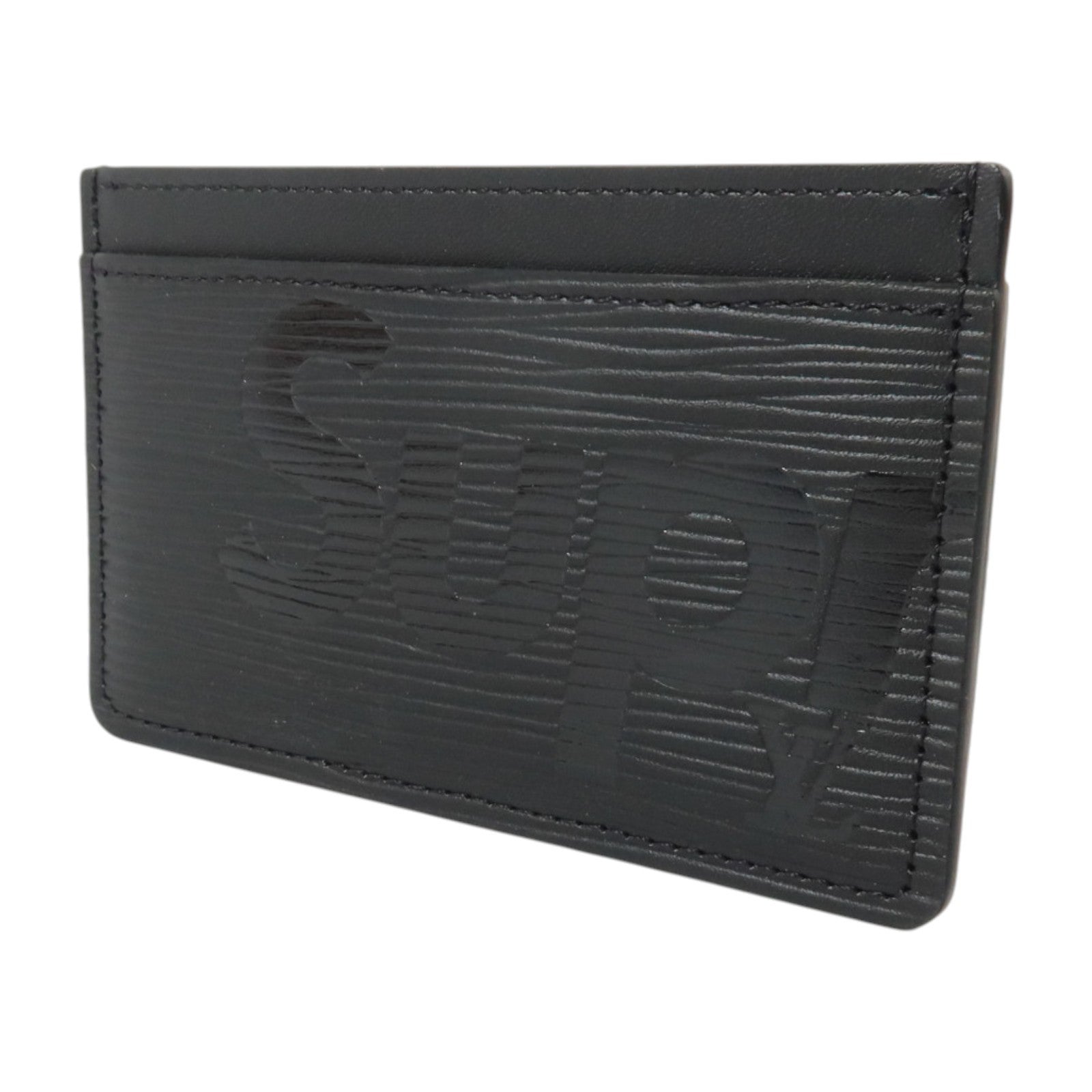 LOUIS VUITTON Epi LV x Supreme Card Case卡片套