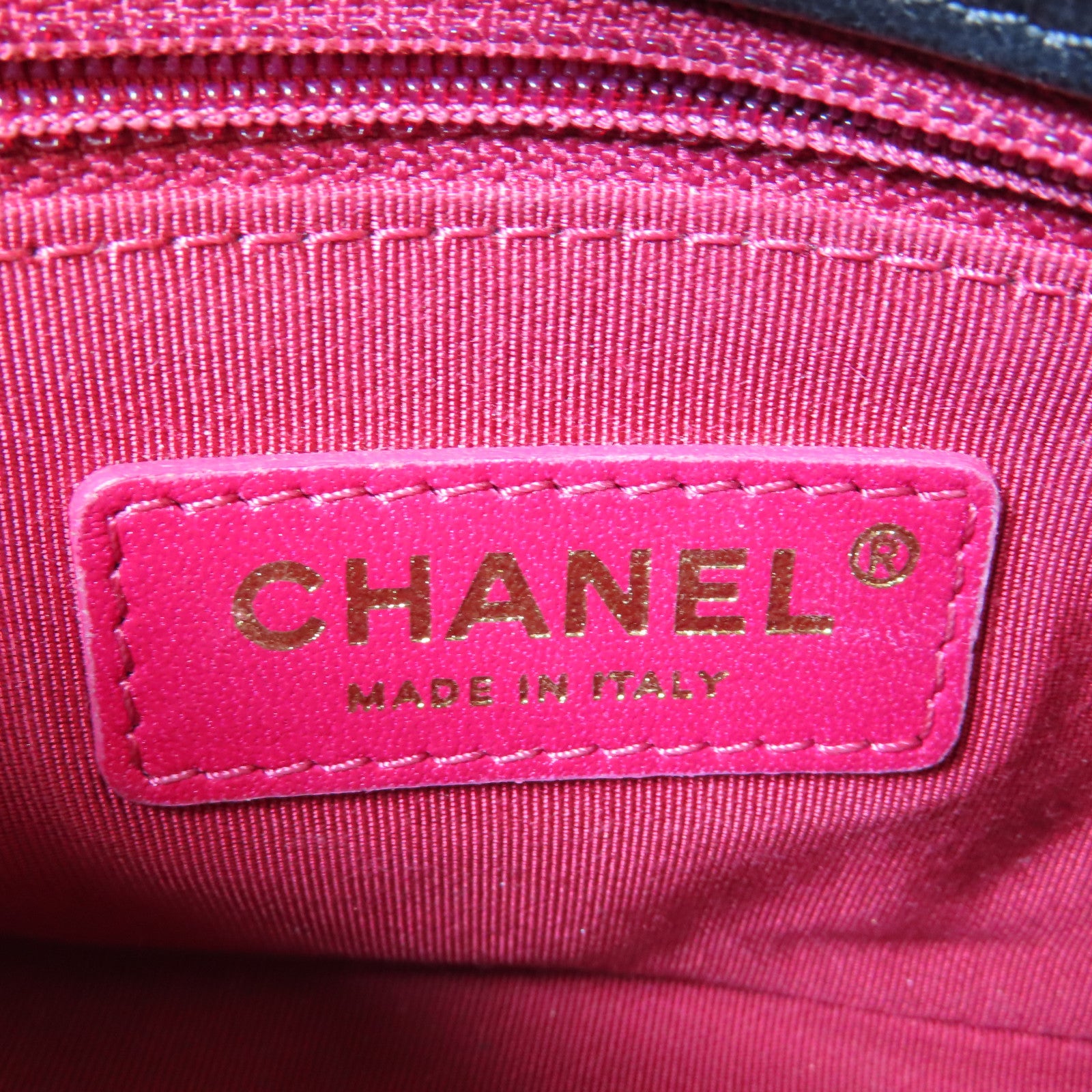 CHANEL 【激減優惠】菱格羊皮皮革Chain Shoulder金扣金扣肩背袋黑色