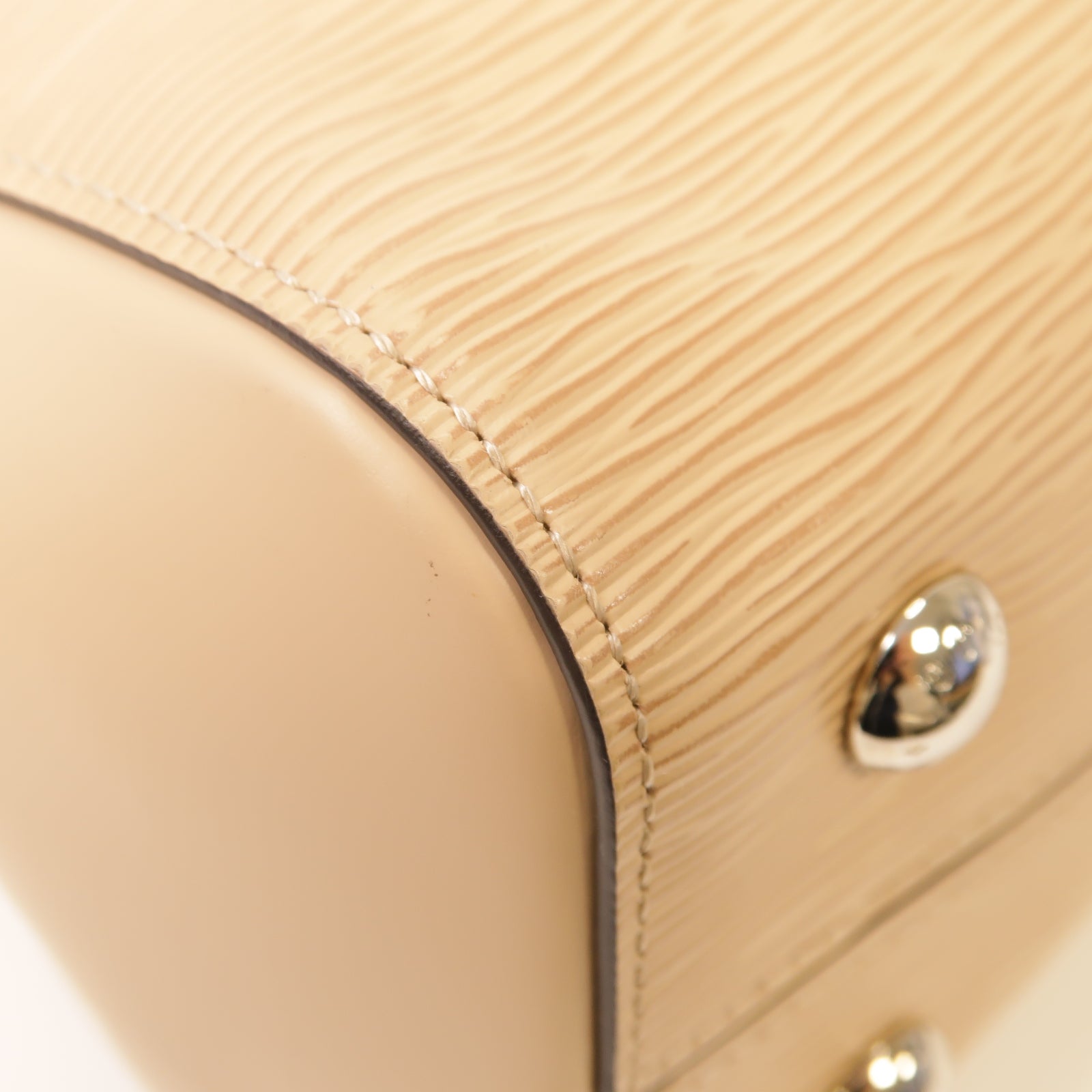 LOUIS VUITTON Epi Cluny MM銀扣手挽肩背兩用袋粉紅色