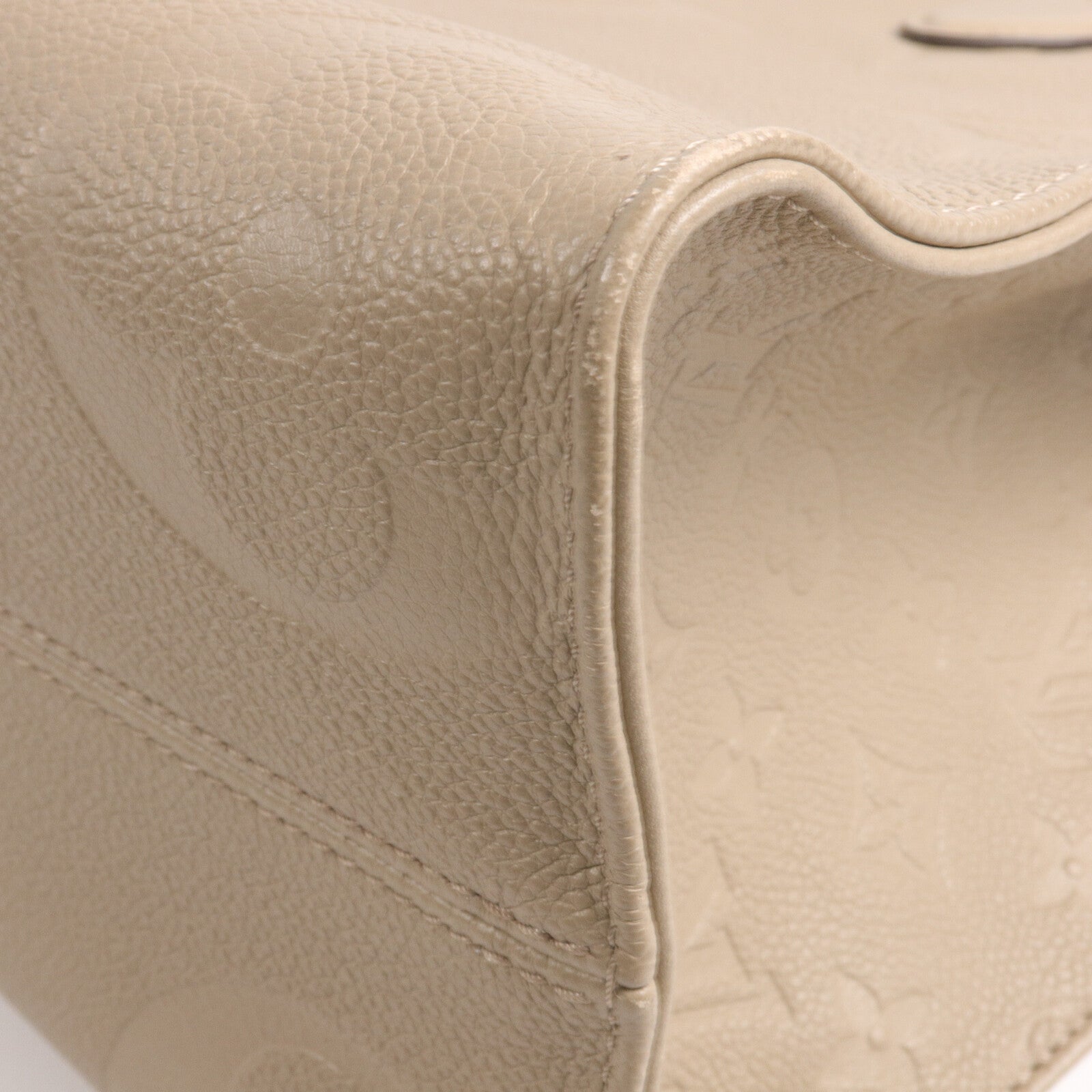 LOUIS VUITTON Monogram Empreinte On The Go MM金扣手挽肩背兩用袋