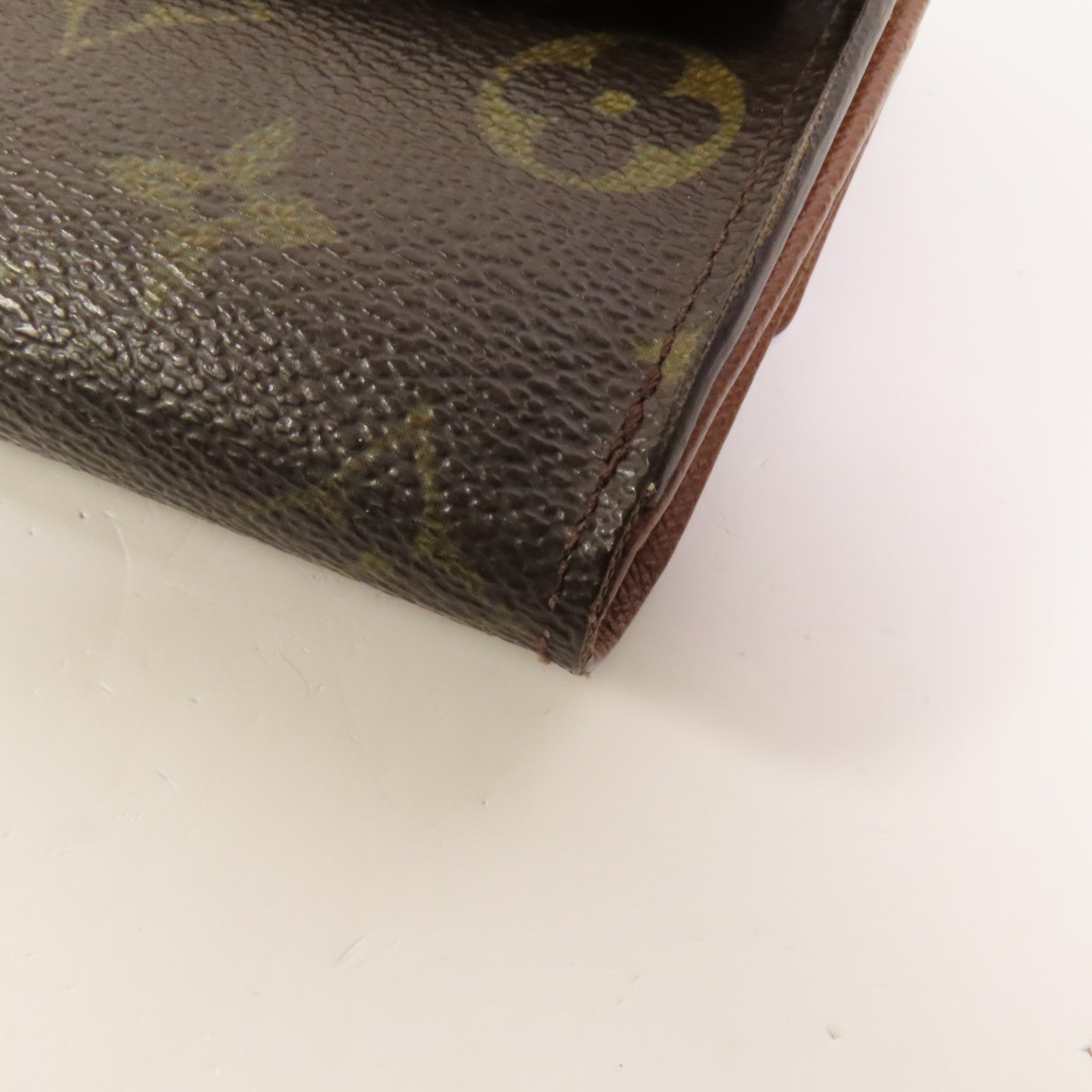 LOUIS VUITTON Monogram Wallet金扣錢包