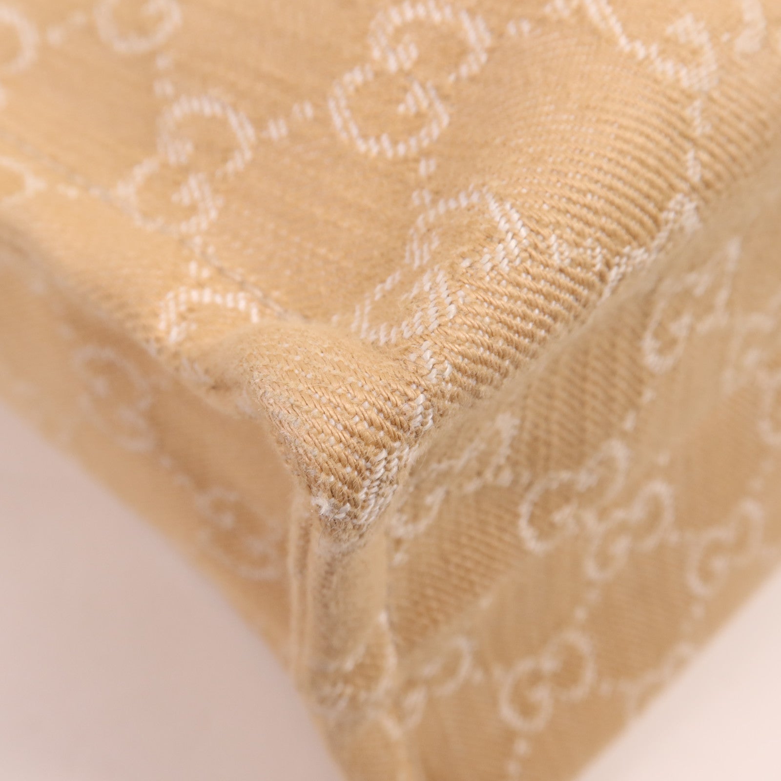 GUCCI 帆布2 Way Shoulder金扣手挽肩背兩用袋