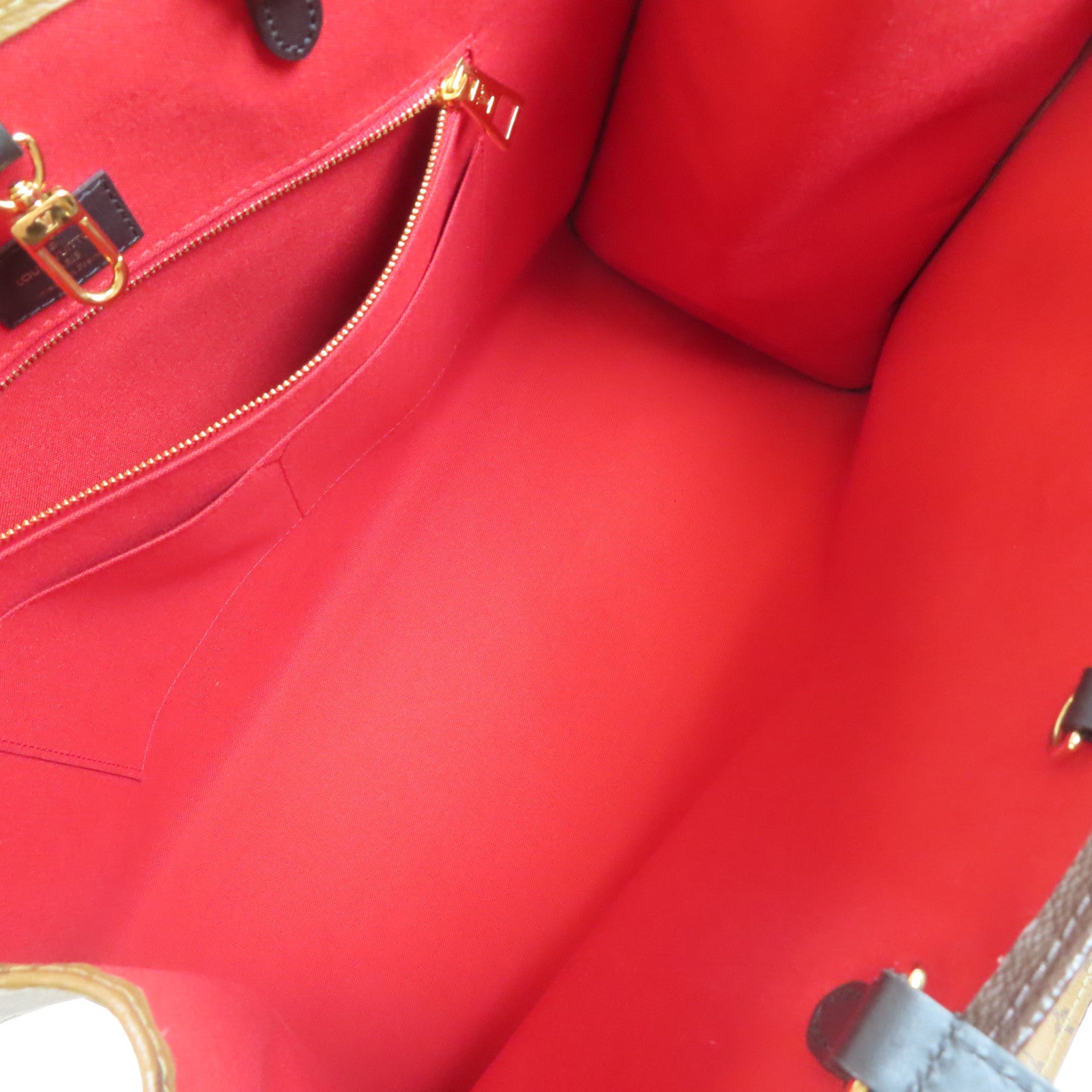 LOUIS VUITTON LV GHW OnTheGo GM 2 Way Shoulder Tote Bag M45320 Monogram Giant