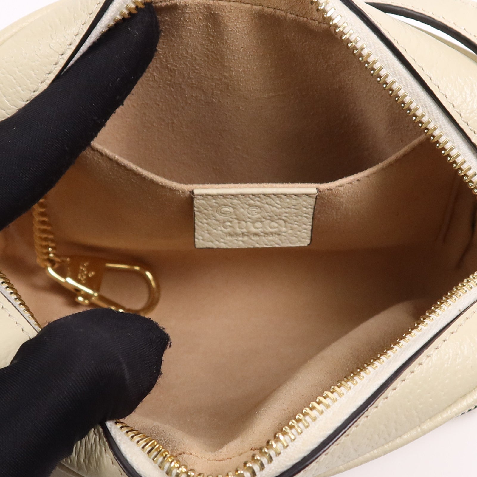 GUCCI 牛皮皮革GG Ophidia金扣肩背袋