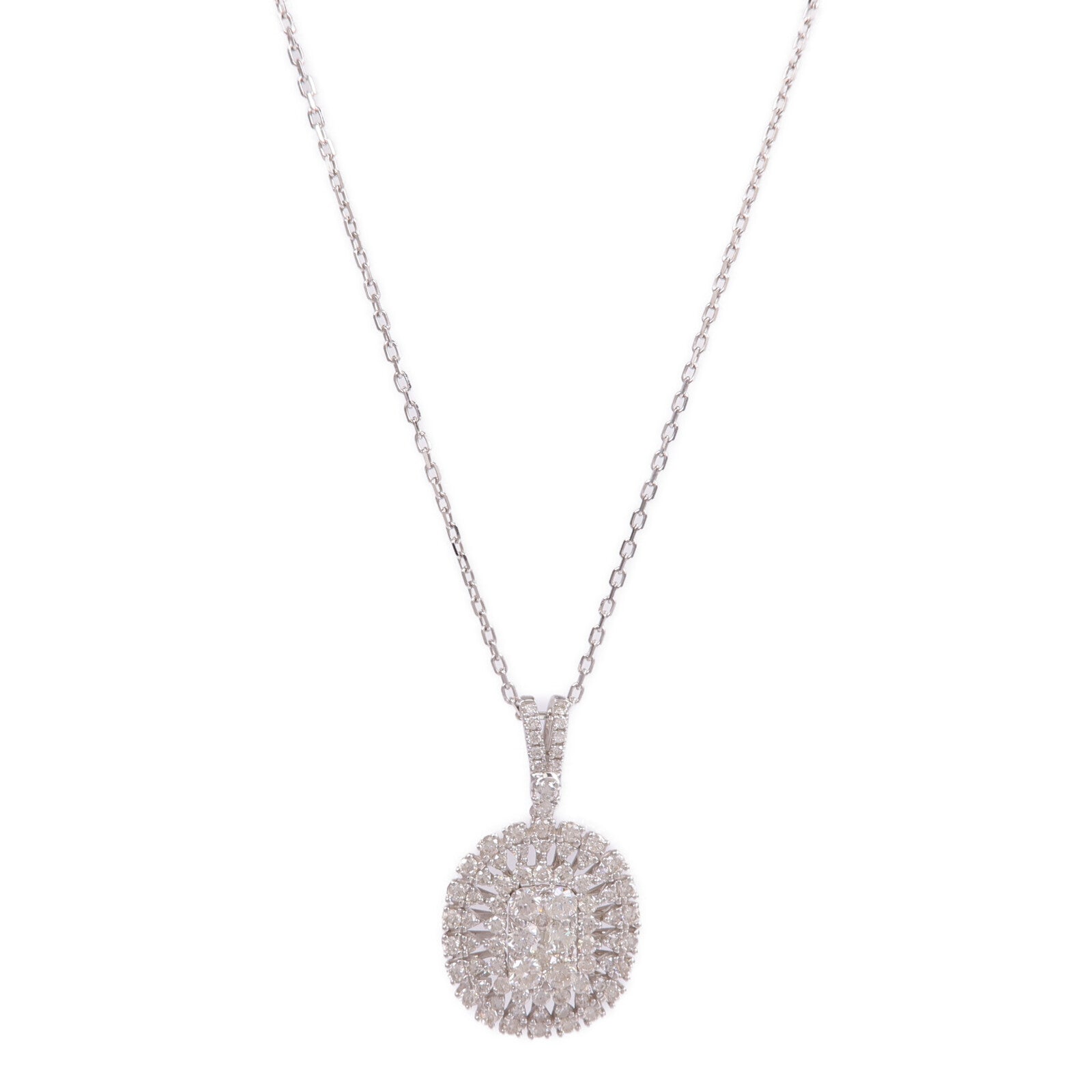 JEWELRY 18K白金Diamond Necklace鑽石項鍊