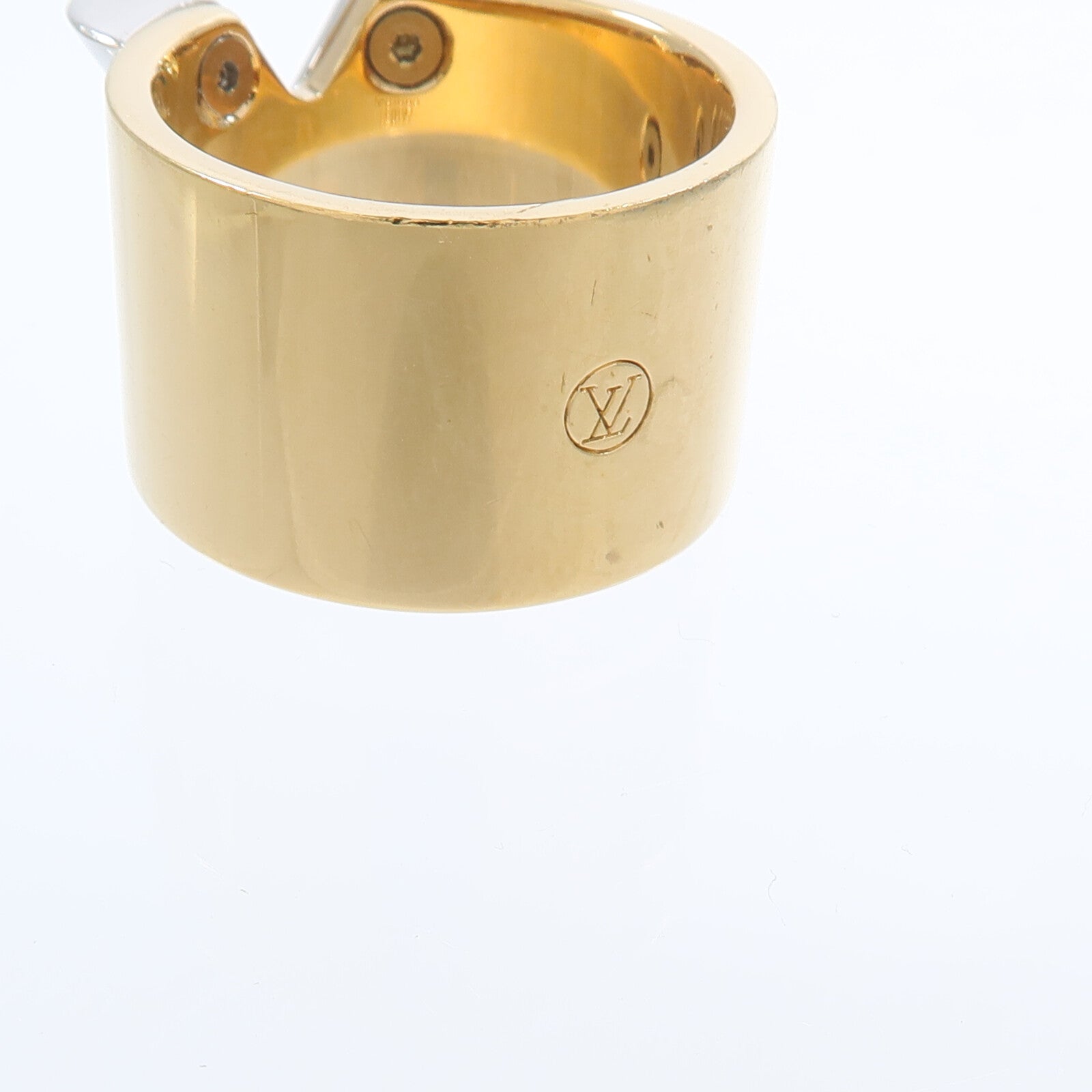 LOUIS VUITTON 金屬Essential V Ring戒指