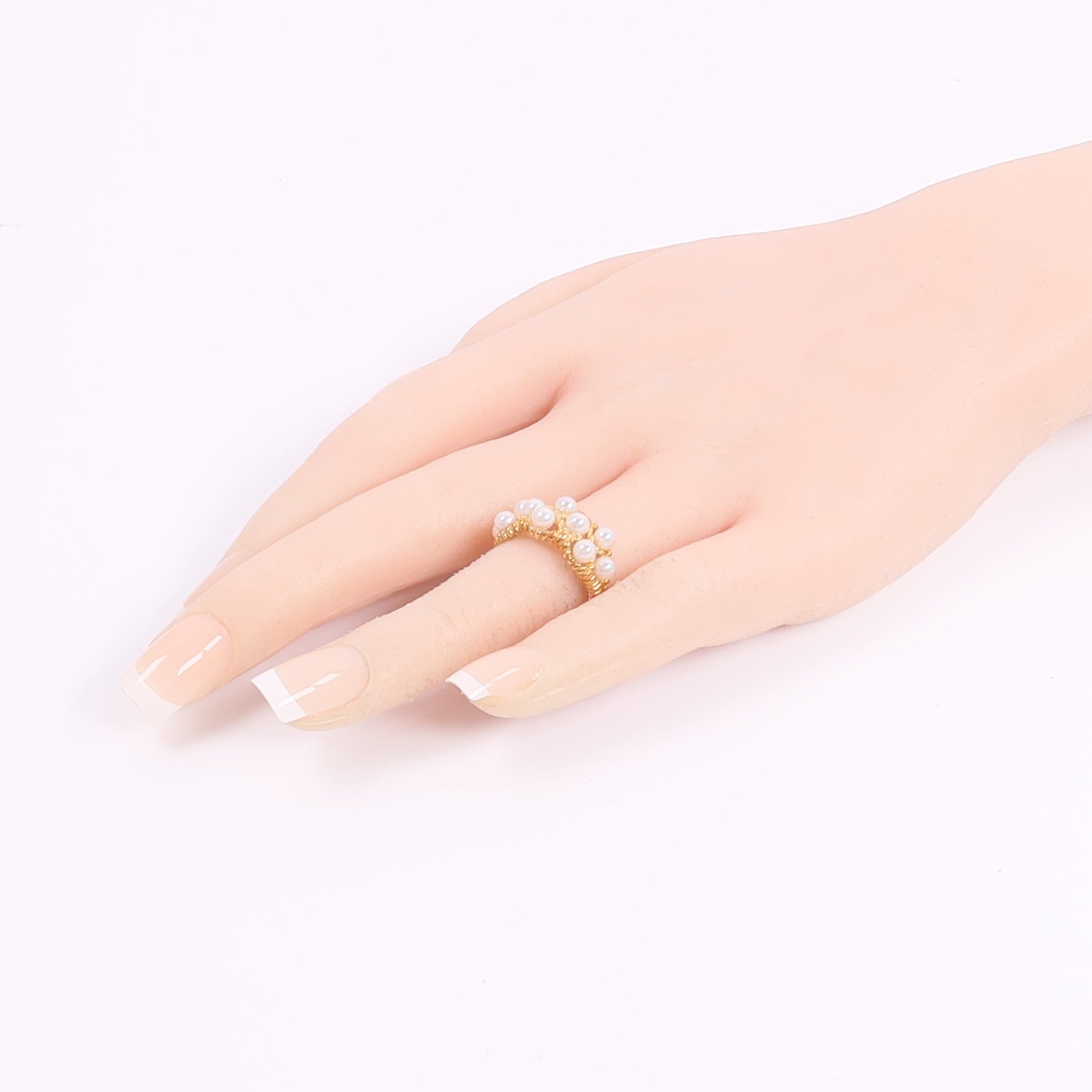 JEWELRY 【激減優惠】18K黃金Pearl Ring珍珠戒指