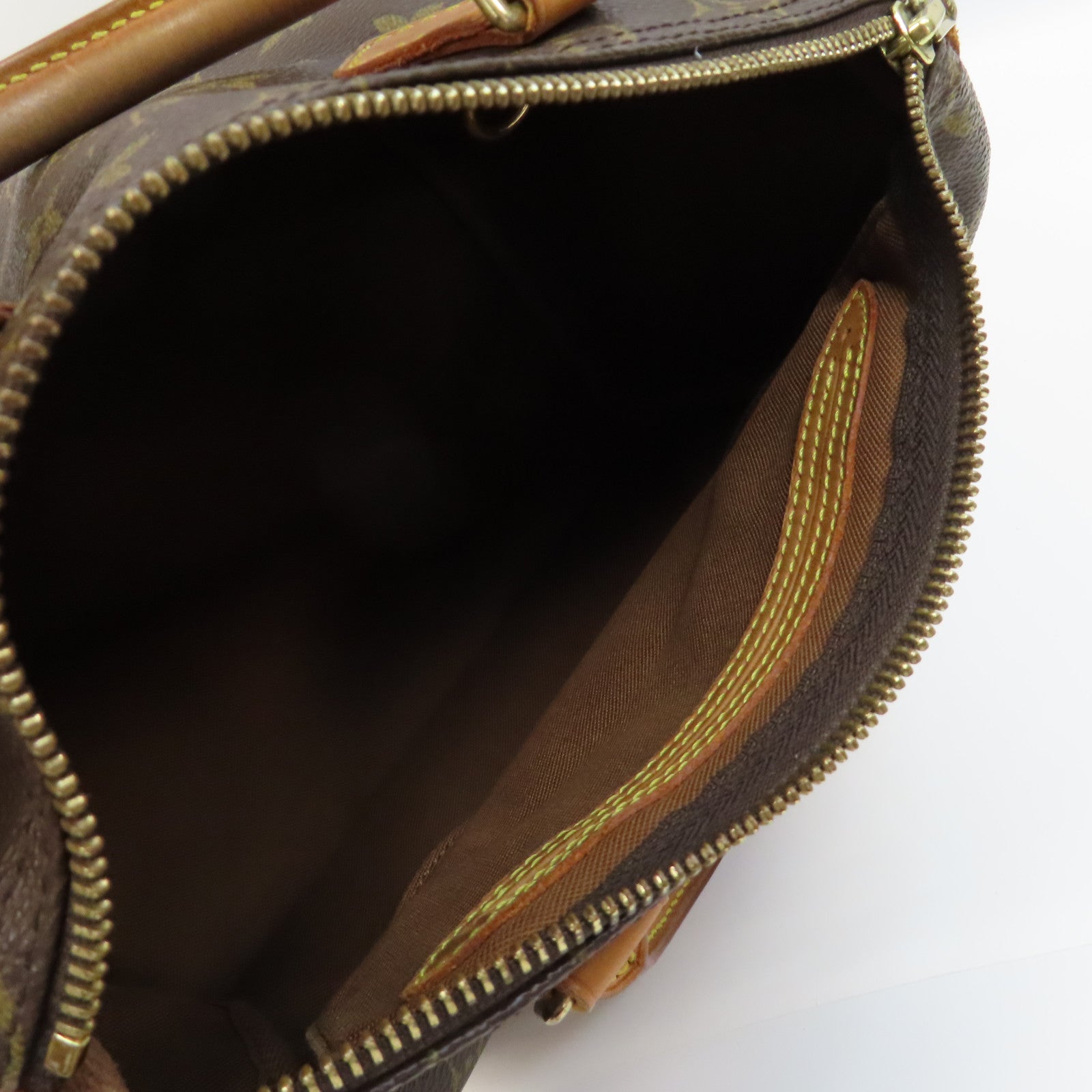 LOUIS VUITTON 【激減優惠】Monogram Speedy 25金扣手挽袋啡色