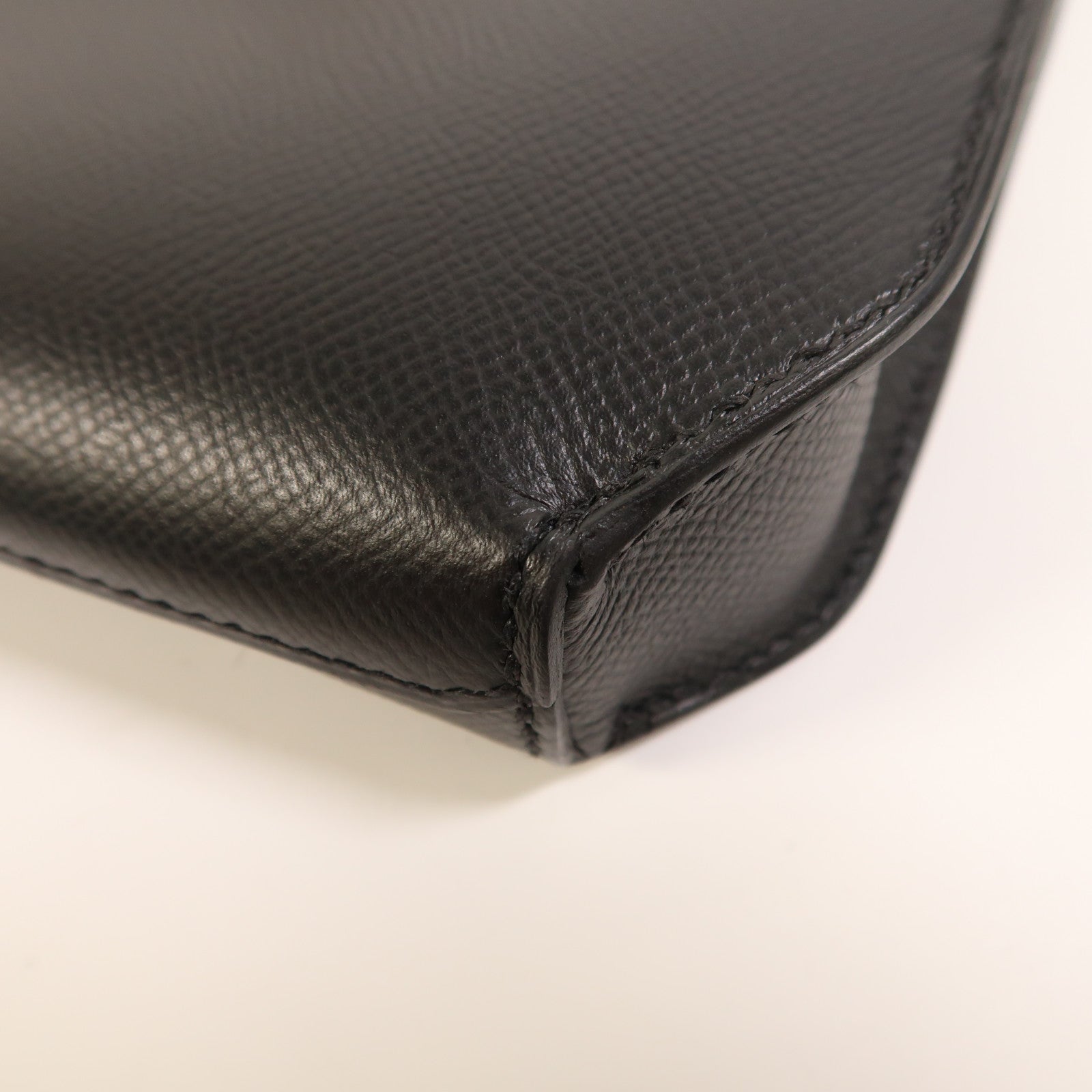 HERMES Epsom皮革Kelly Depeches 25金扣手拿包