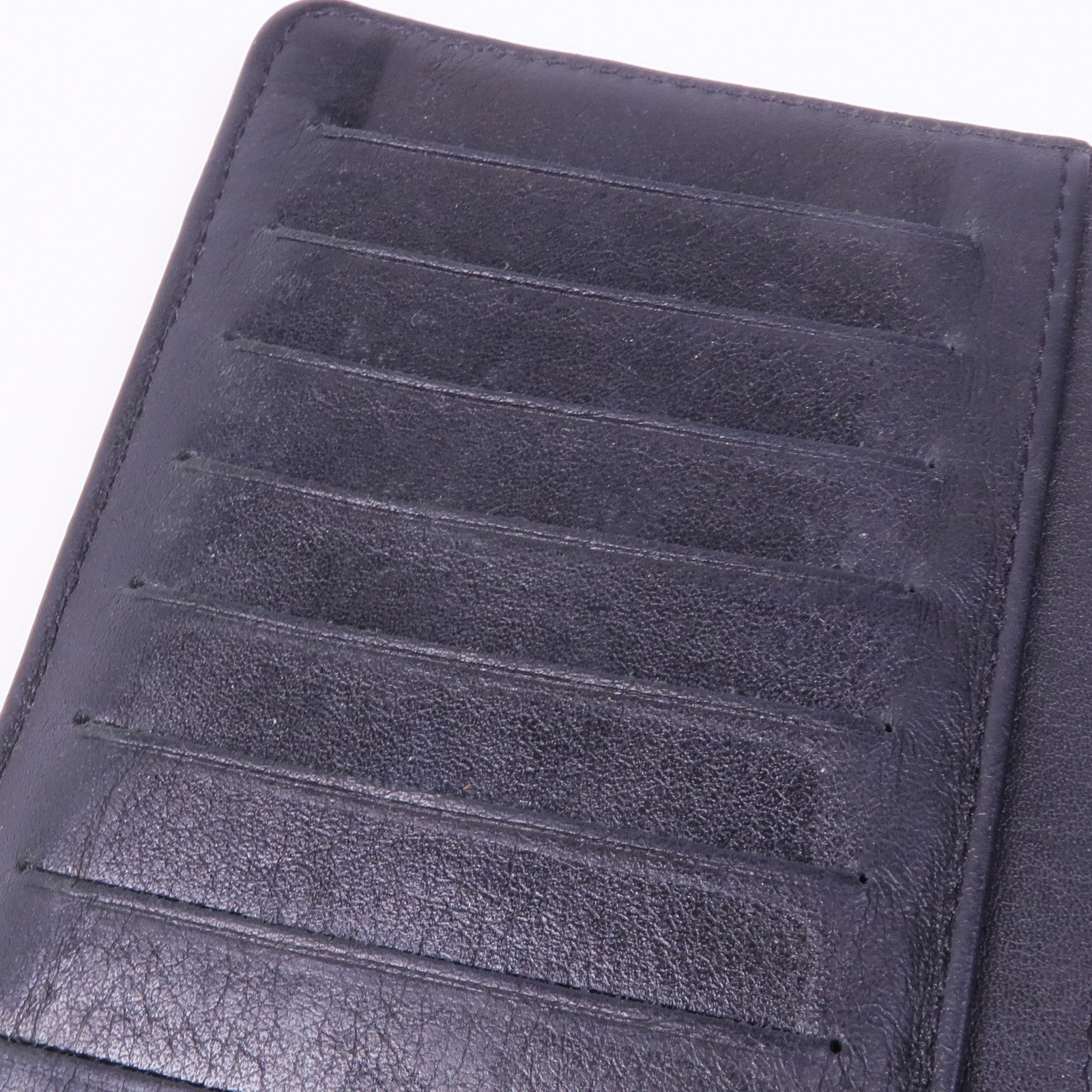 CHANEL 牛皮皮革Long Wallet銀扣長錢包