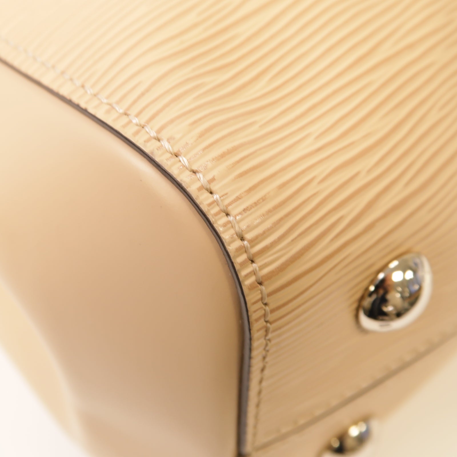 LOUIS VUITTON Epi Cluny MM銀扣手挽肩背兩用袋粉紅色