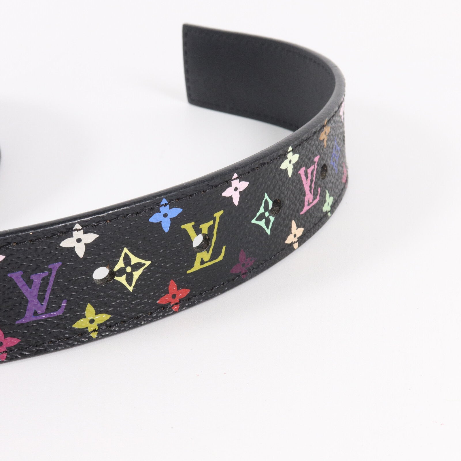 LOUIS VUITTON Monogram Multicolor LV X TM Belt腰帶