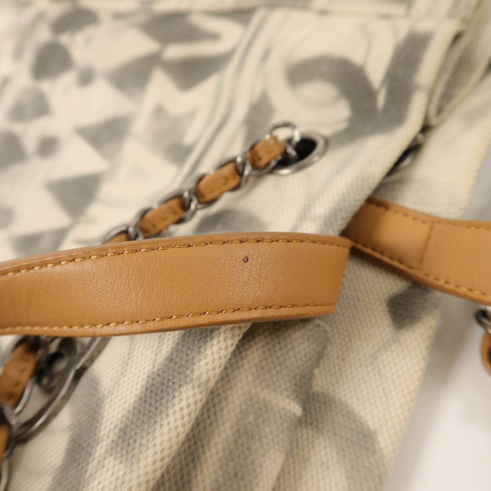 CHANEL 帆布Shoulder Tote Bag手挽肩背兩用袋