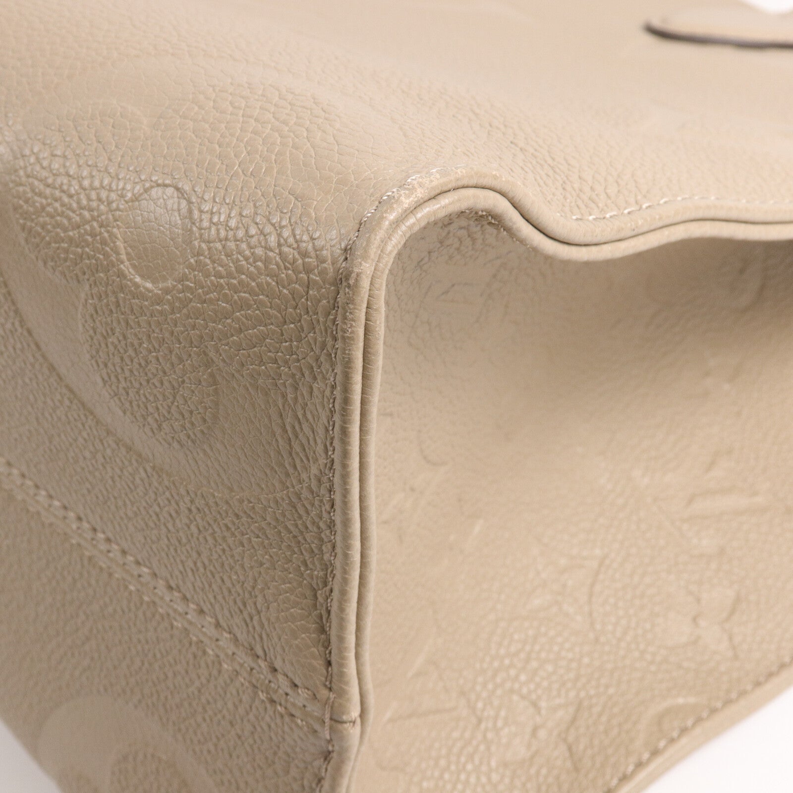 LOUIS VUITTON Monogram Empreinte On The Go MM金扣手挽肩背兩用袋
