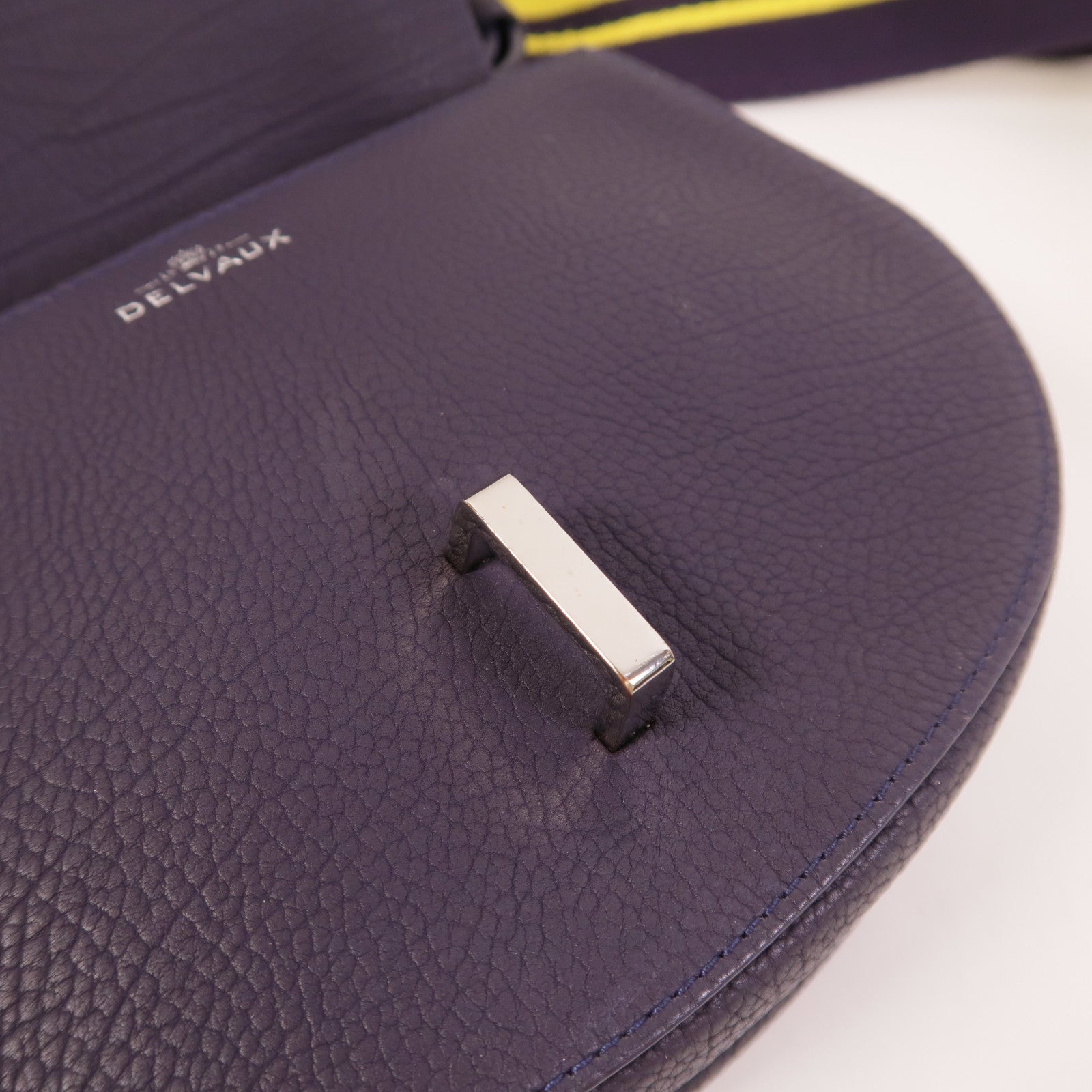 Delvaux 牛皮皮革Le Mutin Mini肩背袋