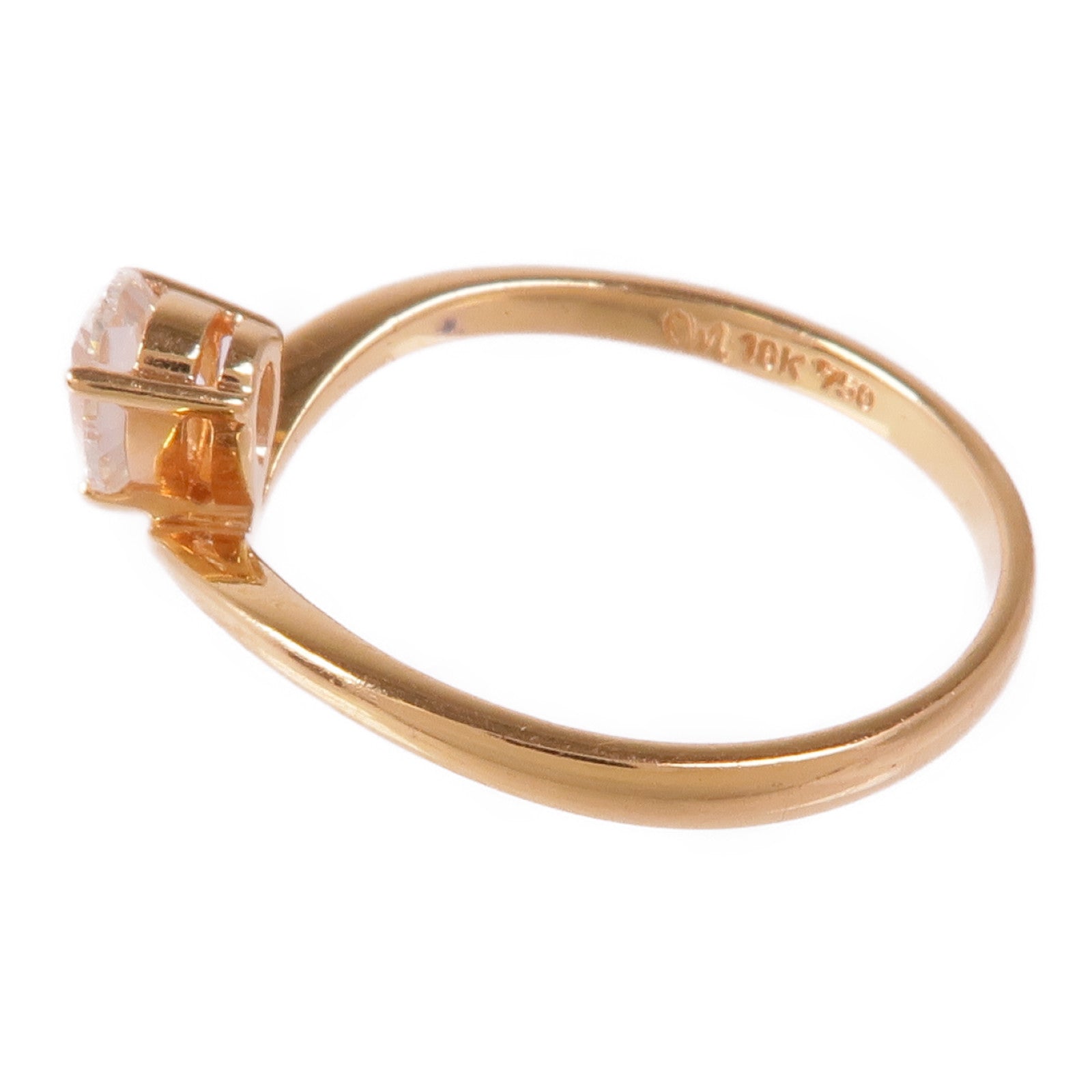 JEWELRY 18K玫瑰金Diamond Ring鑽石戒指US#5.75