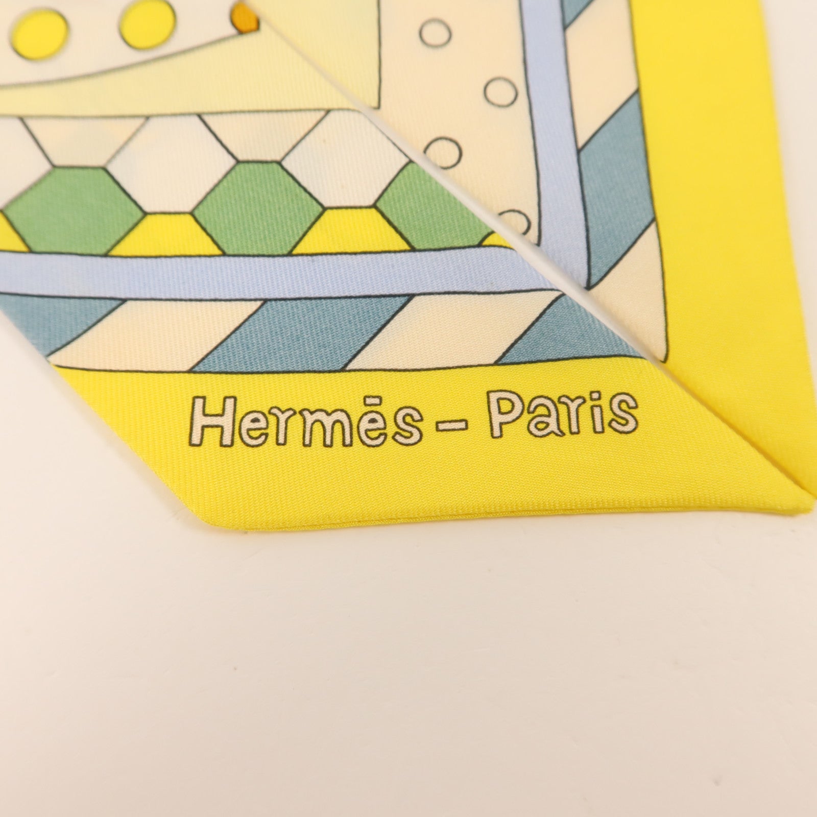 HERMES 絲質Twilly絲巾