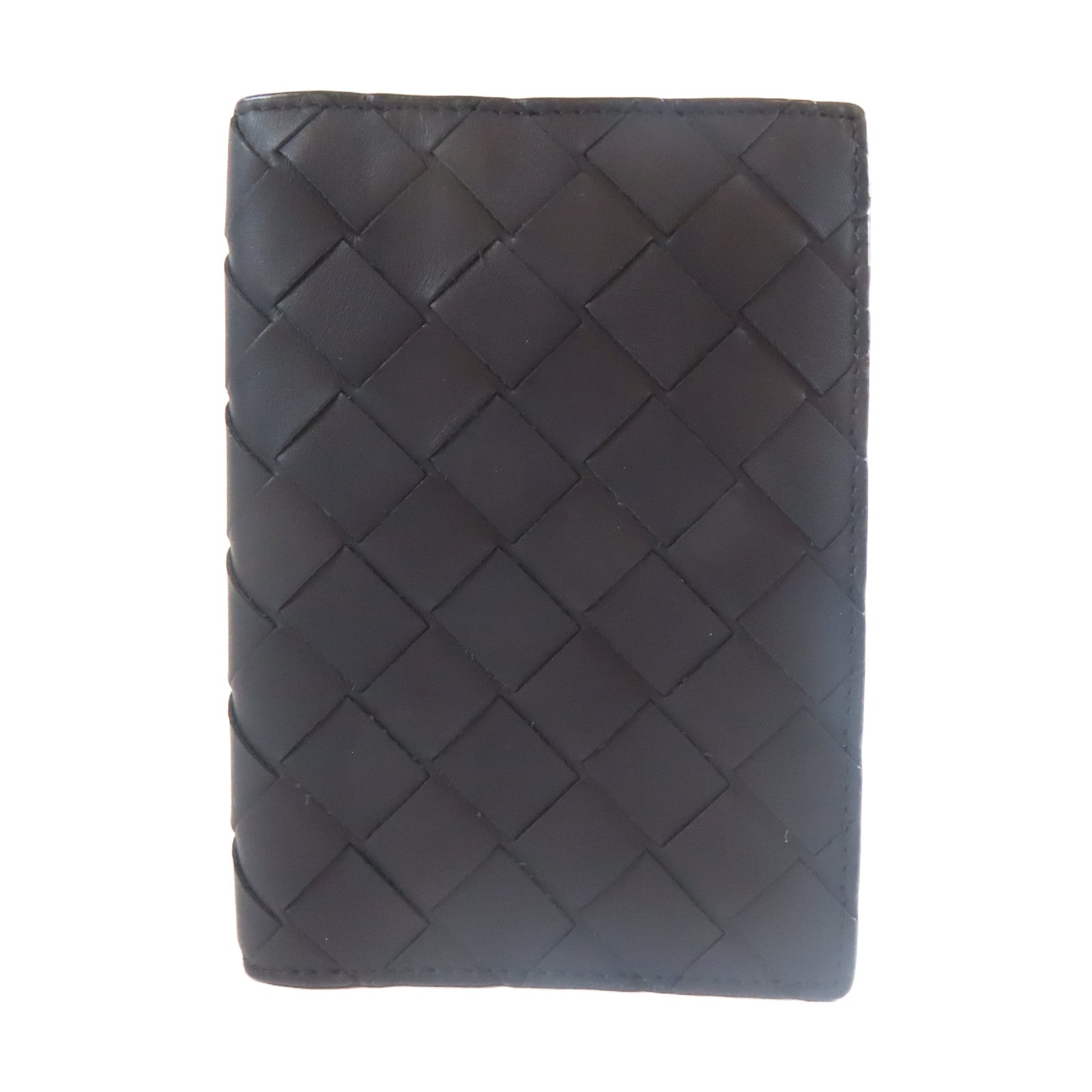 BOTTEGA VENETA 【激減優惠】羊皮皮革Passport Holder護照套黑色