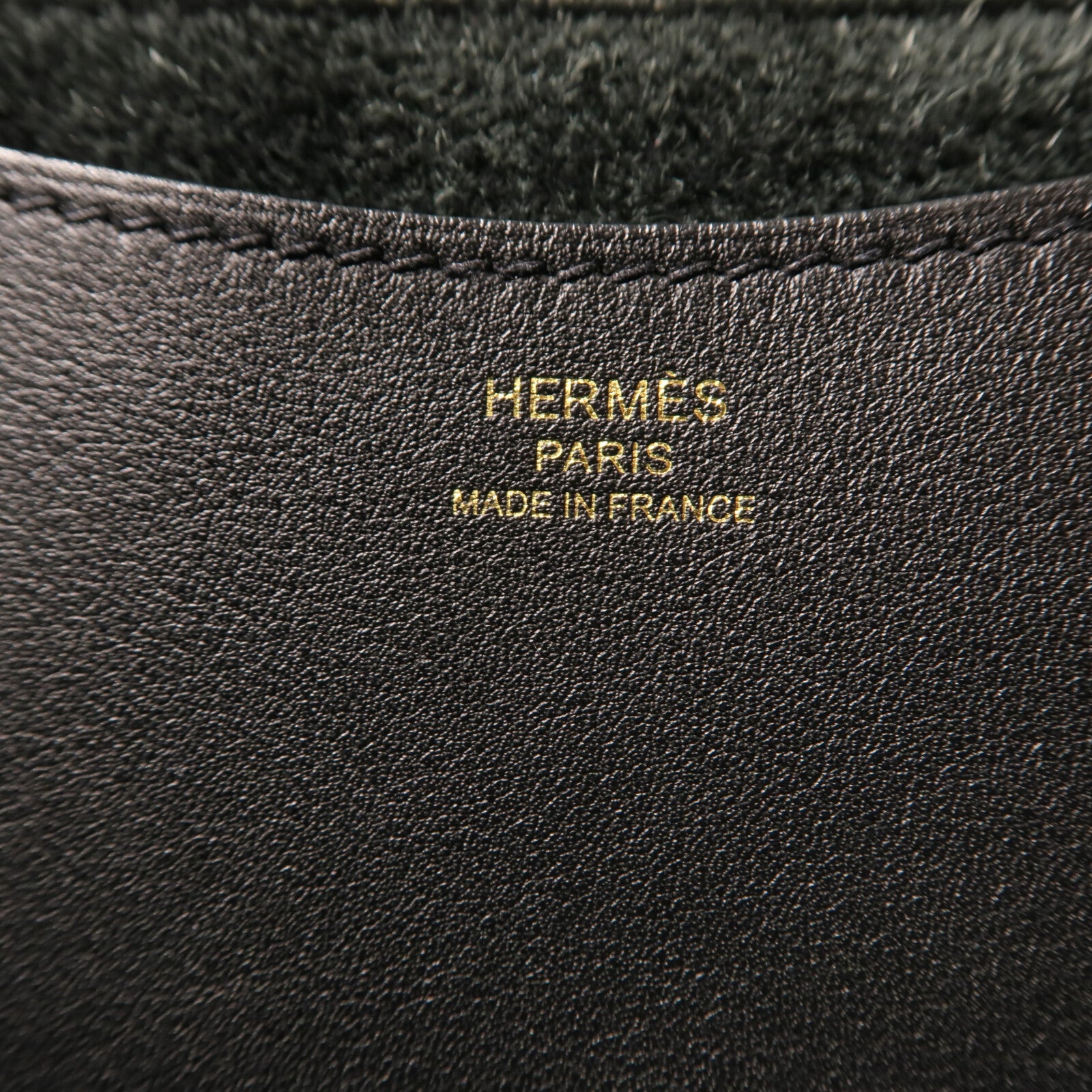 HERMES 【激減優惠】Clemence 皮革In the loop 23 手挽袋Noir