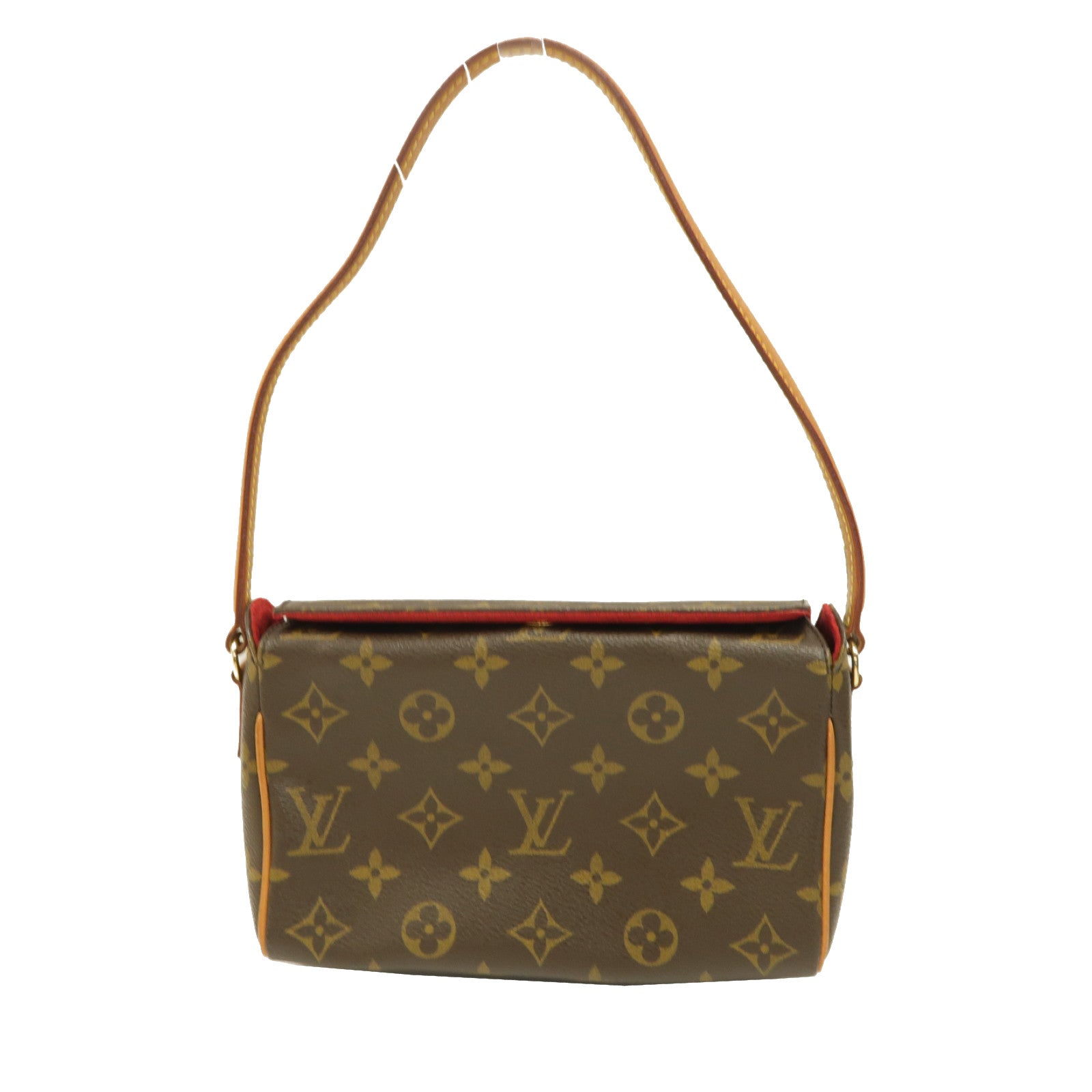LOUIS VUITTON Monogram Recital金扣肩背袋啡色