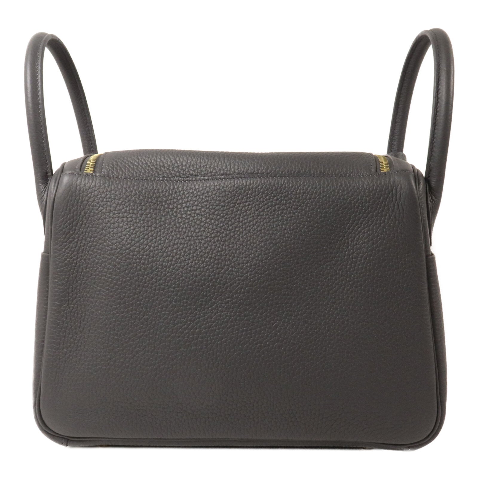 HERMES Clemence皮革Lindy 30手挽肩背兩用袋Ardoise