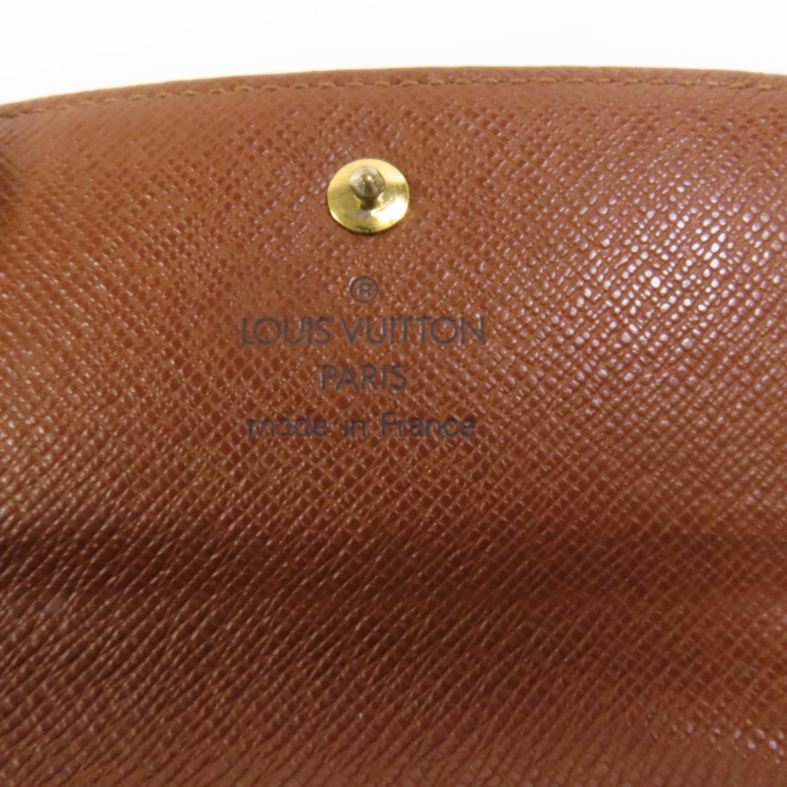 LOUIS VUITTON Monogram Wallet金扣錢包