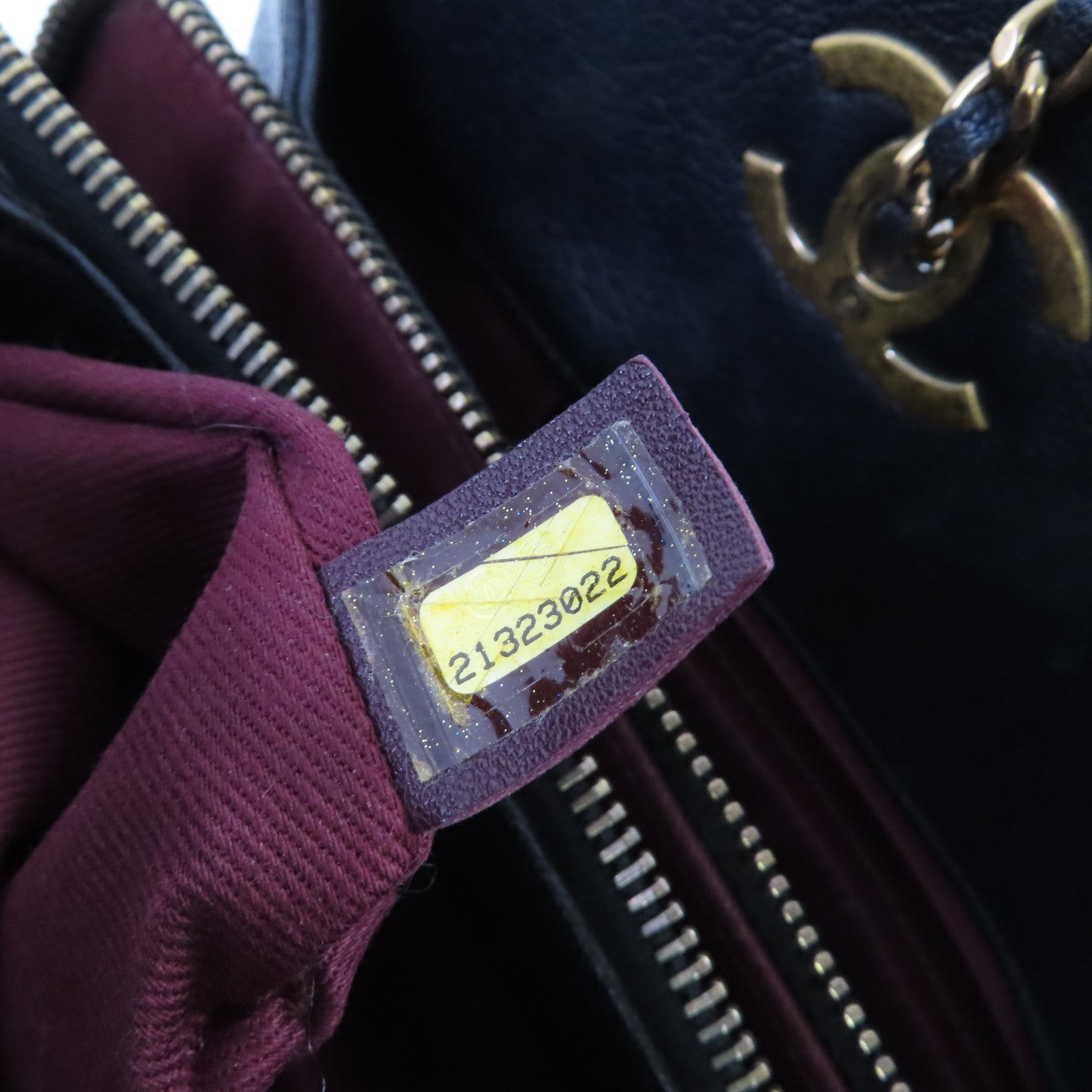 CHANEL 【激減優惠】漆皮皮革Chain Shoulder Bag金扣鏈帶手挽肩背袋兩用袋黑色