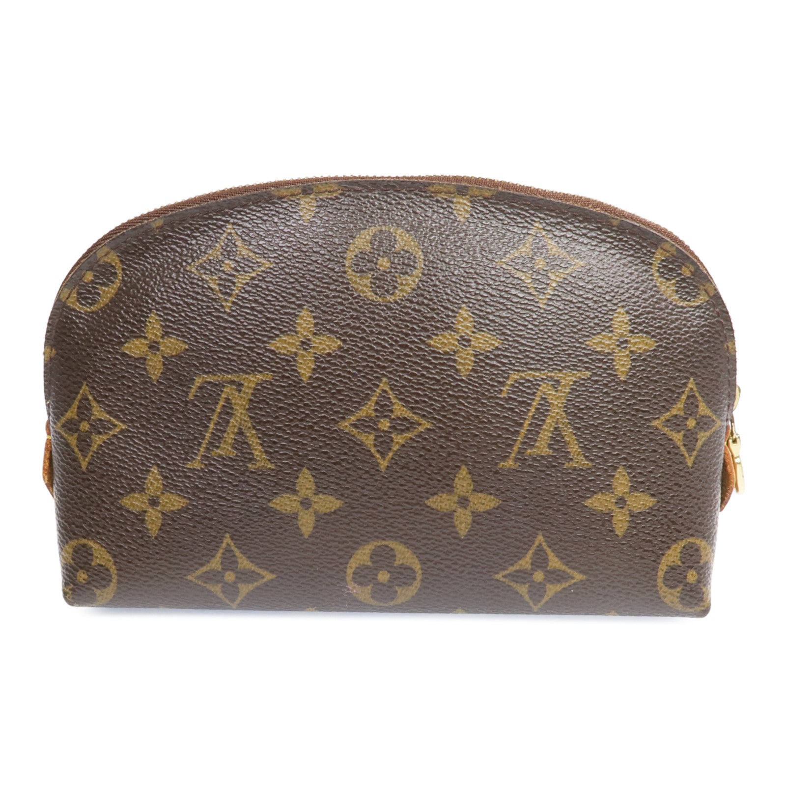LOUIS VUITTON Monogram Cosmetic Pouch金扣手拿包